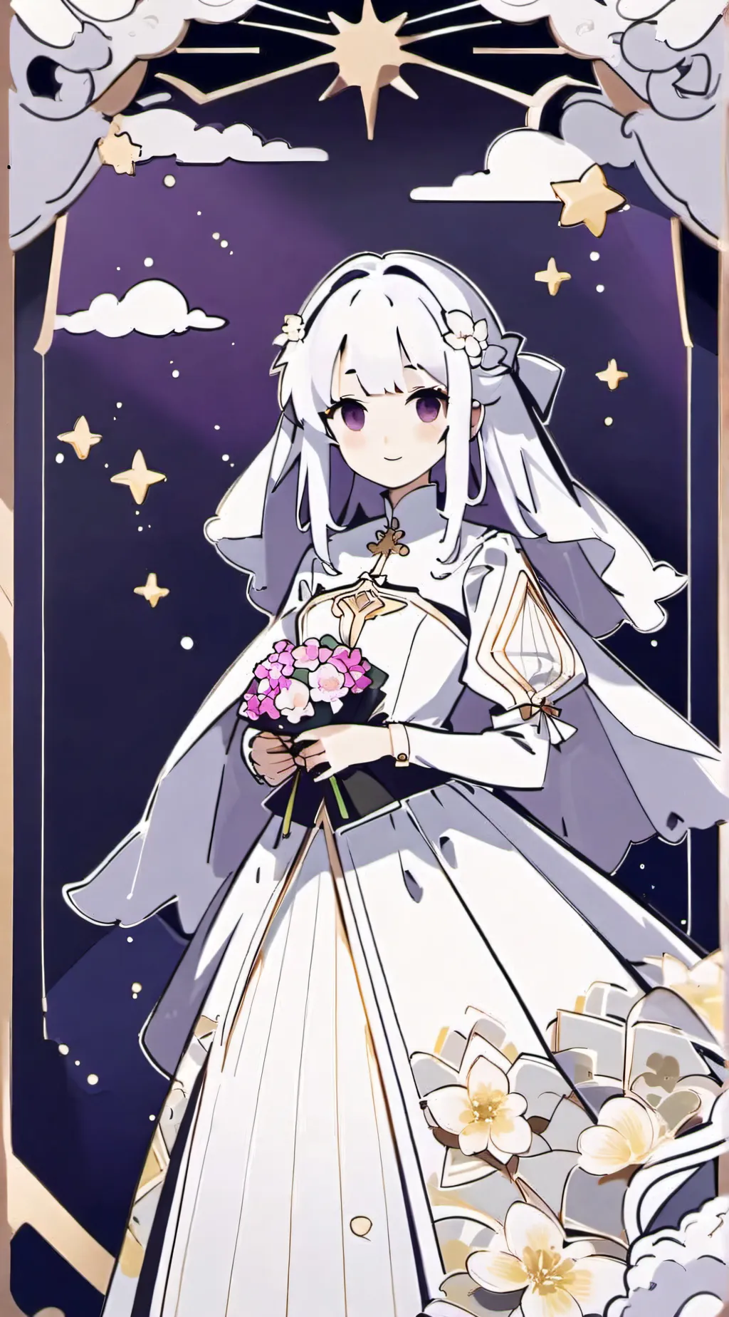 ai character: friends in house background