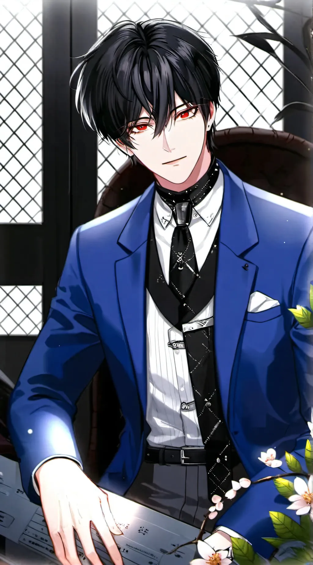 ai character: Asher background