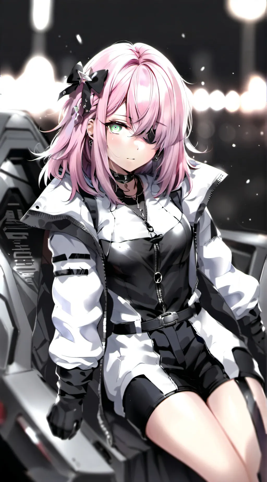 ai character: Leah  background