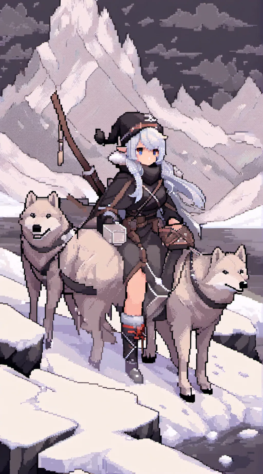 ai character: ~ Skraell ~ background