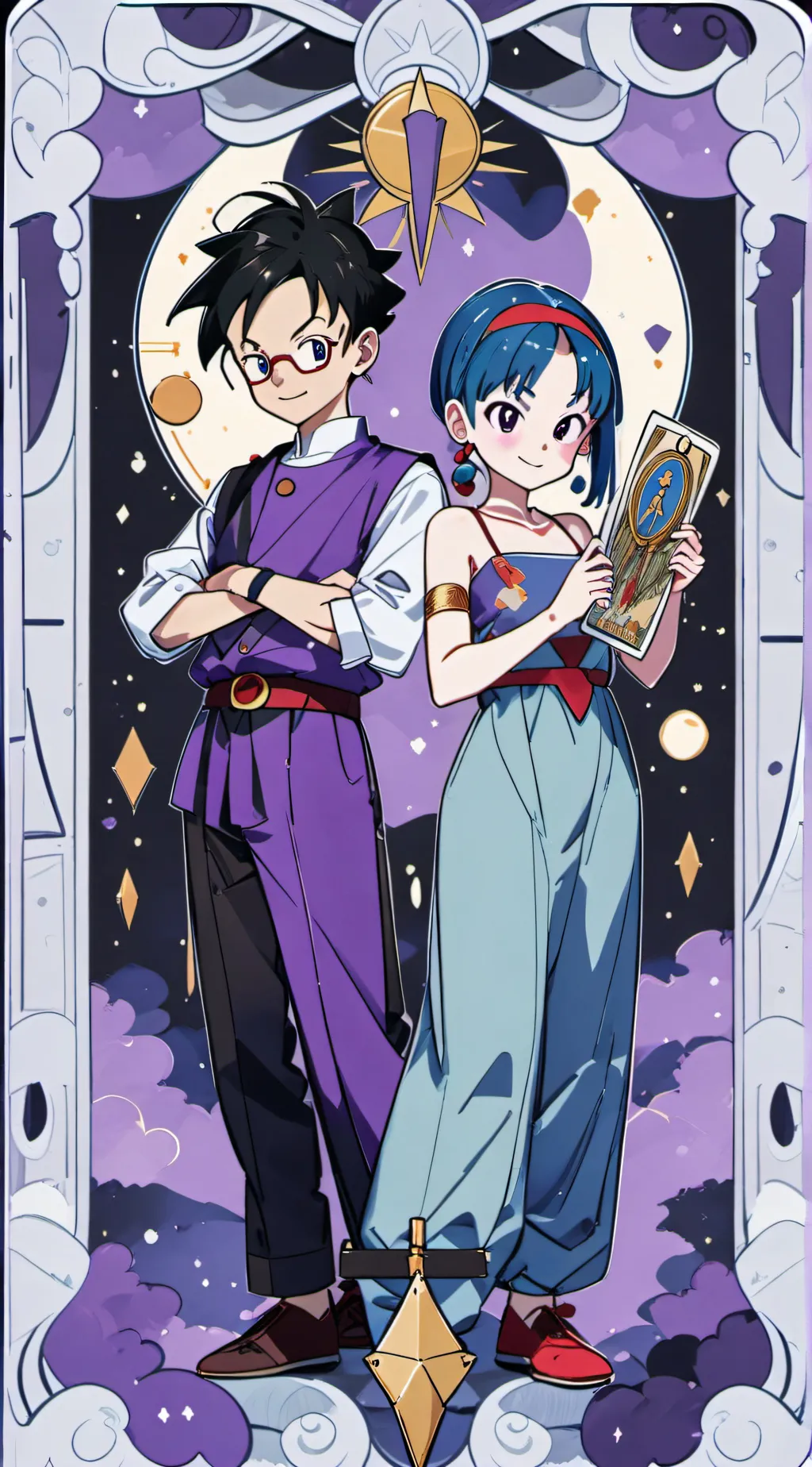 Talkie AI - Chat with Bulla and Goten