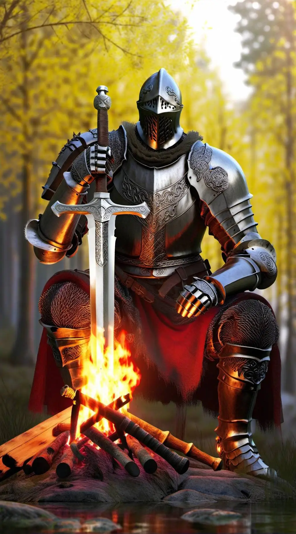 Talkie AI - Chat with Lone Knight Edgar