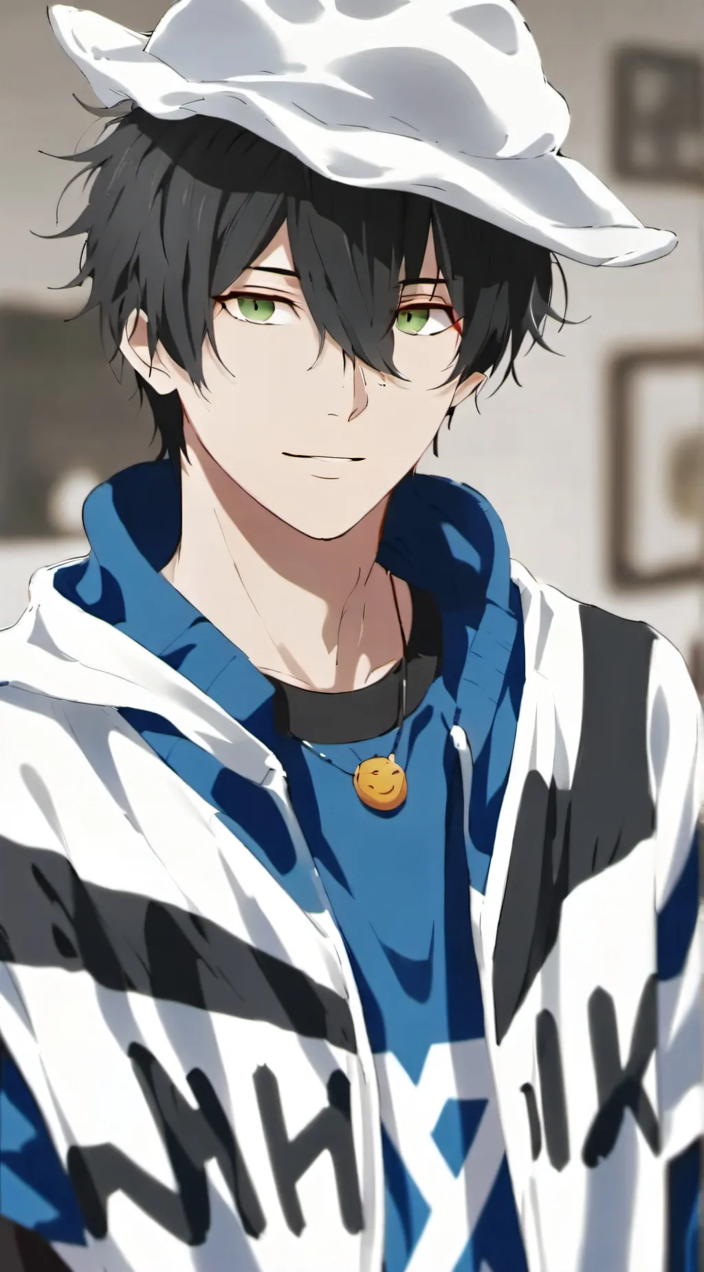 ai character: kayson  background