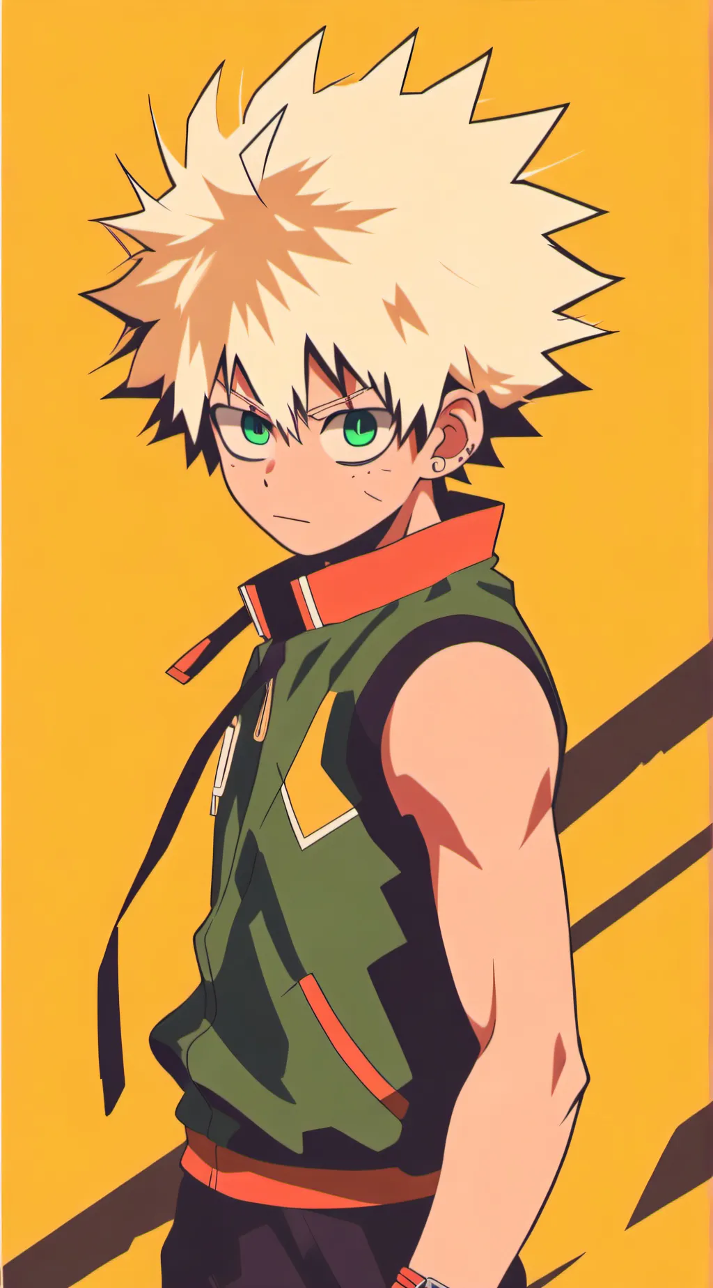 ai character: KATSUKI  background