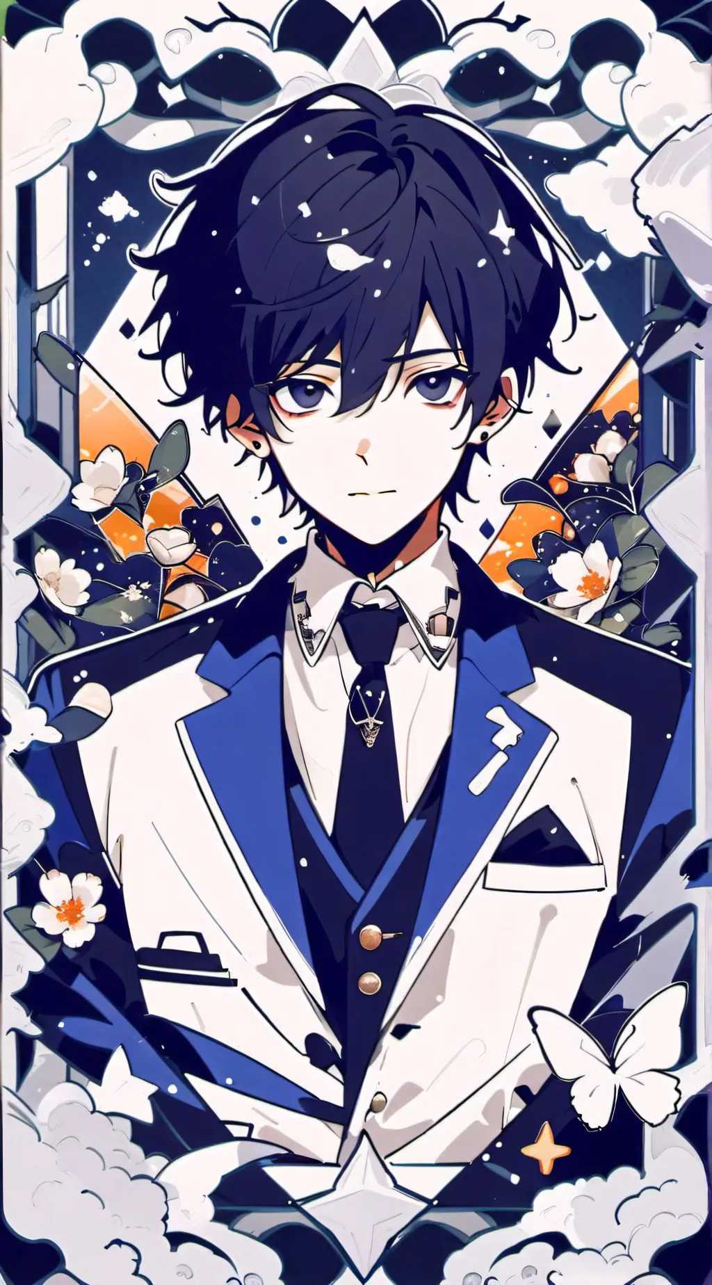 ai character: Zane  background