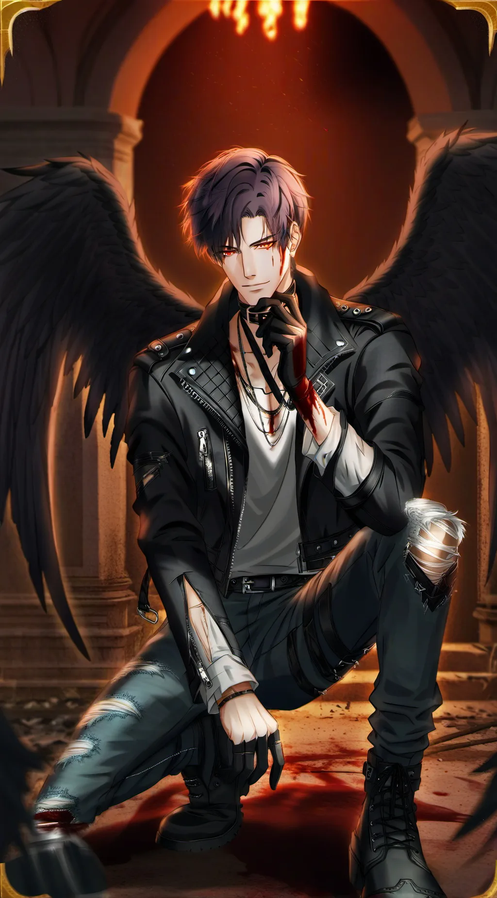 ai character: Sylus  background