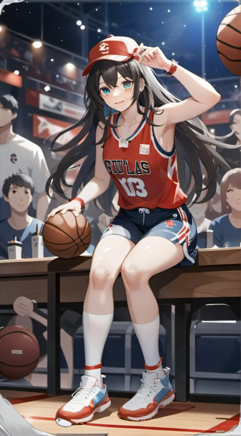 ai character: Katherine  background