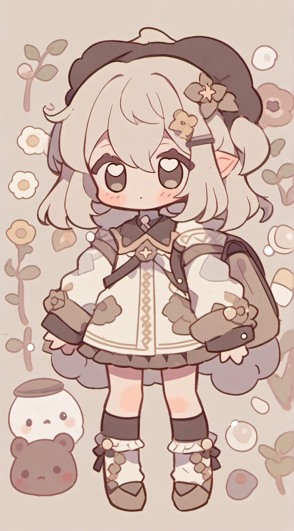 ai character: baby Ollie!(Oliver background