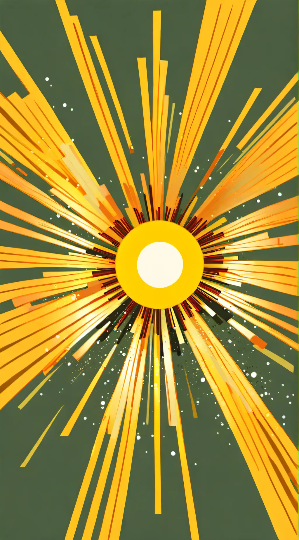 ai character: the sun (itself) background