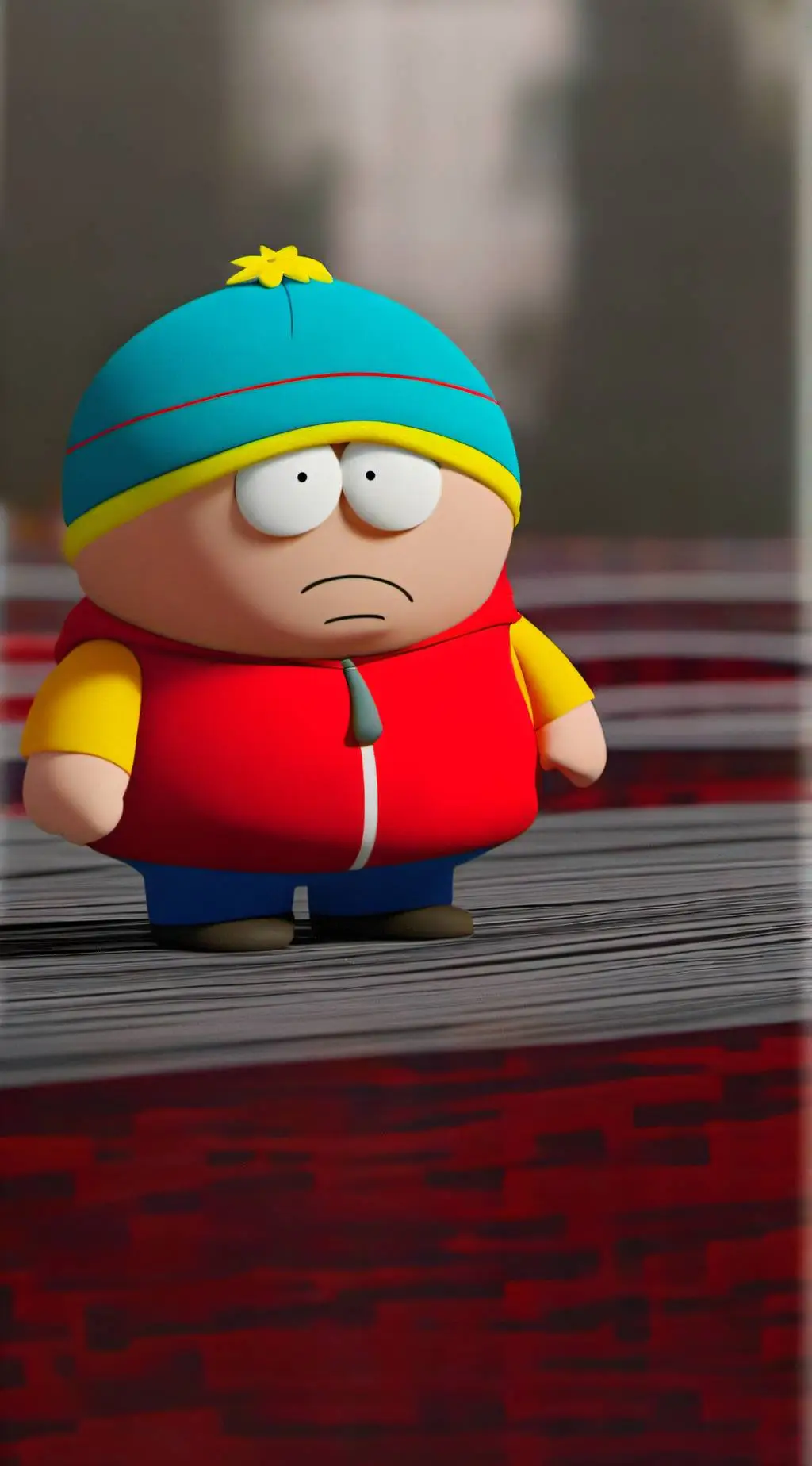 ai character: Eric Cartman background