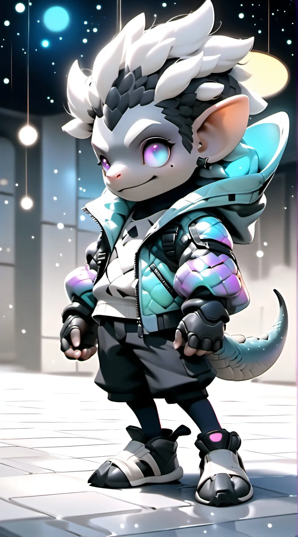 ai character: Silver T. Hedgehog background