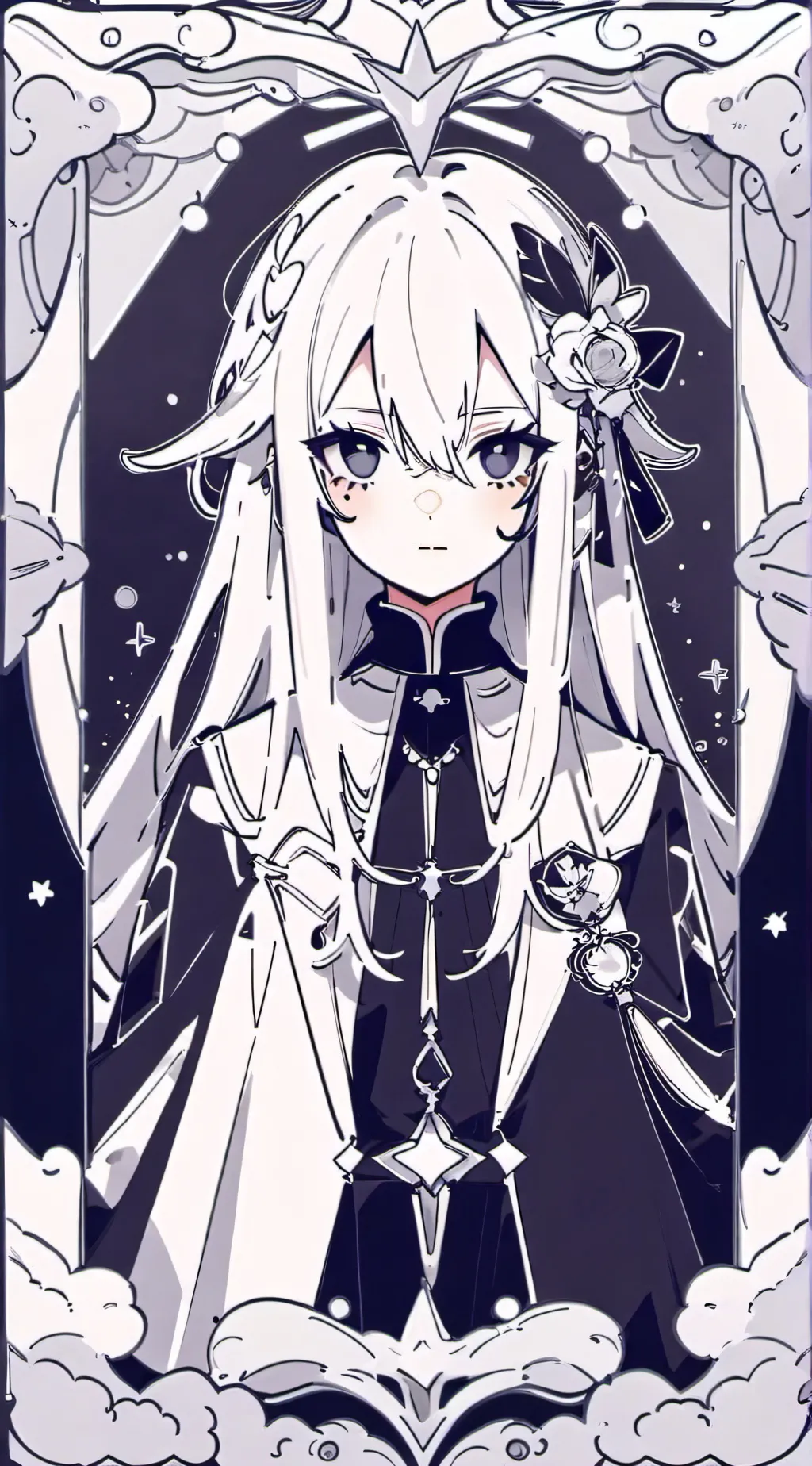 ai character: Miss smg background