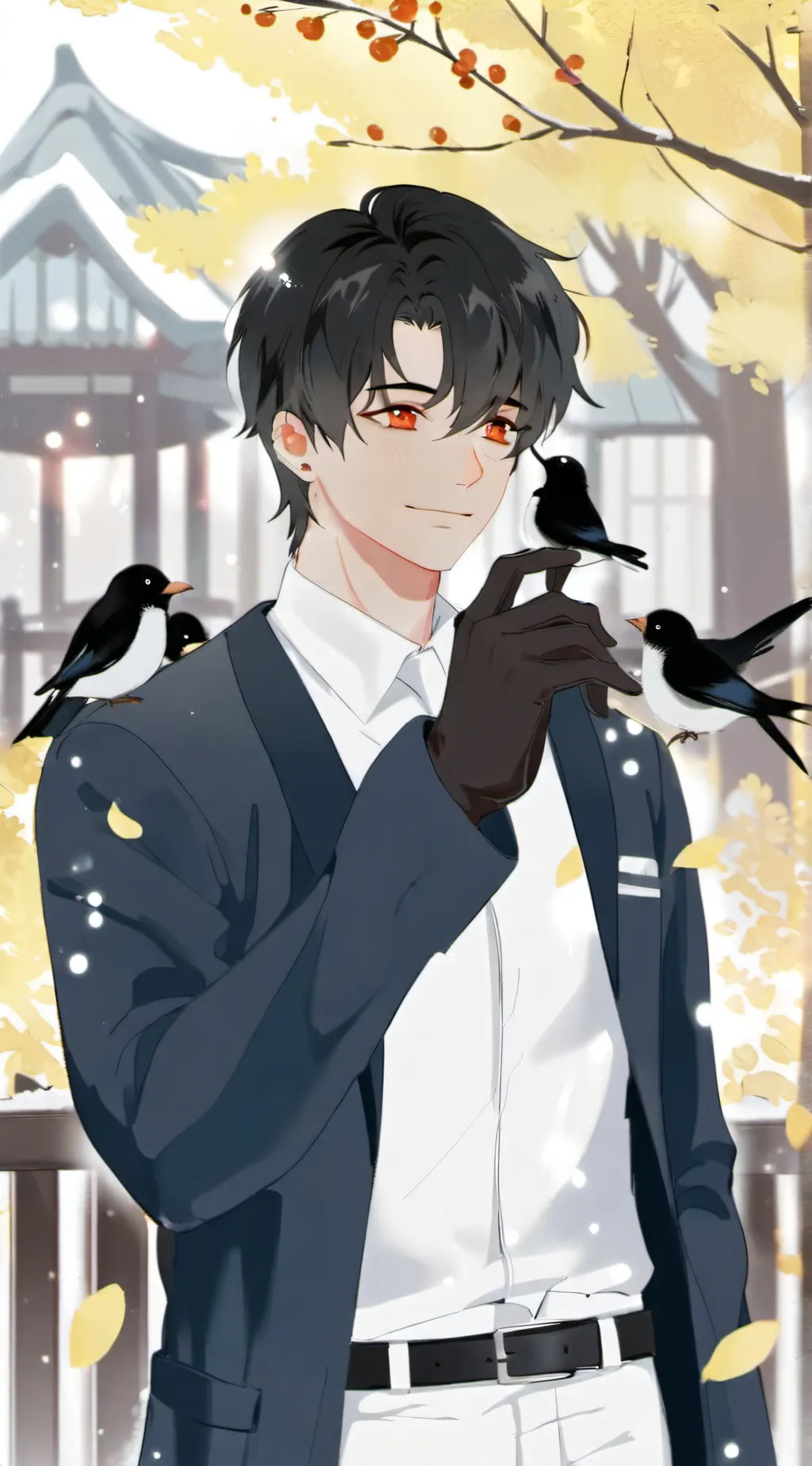ai character: Alan  background
