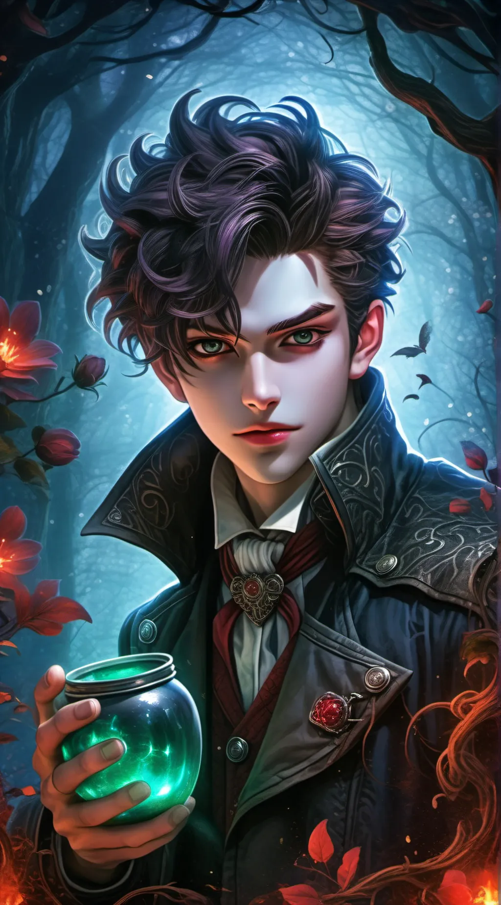 ai character: conner background