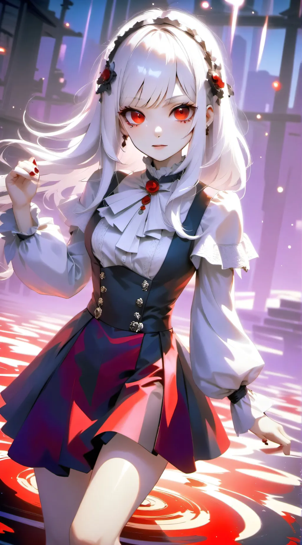 ai character: Aria background