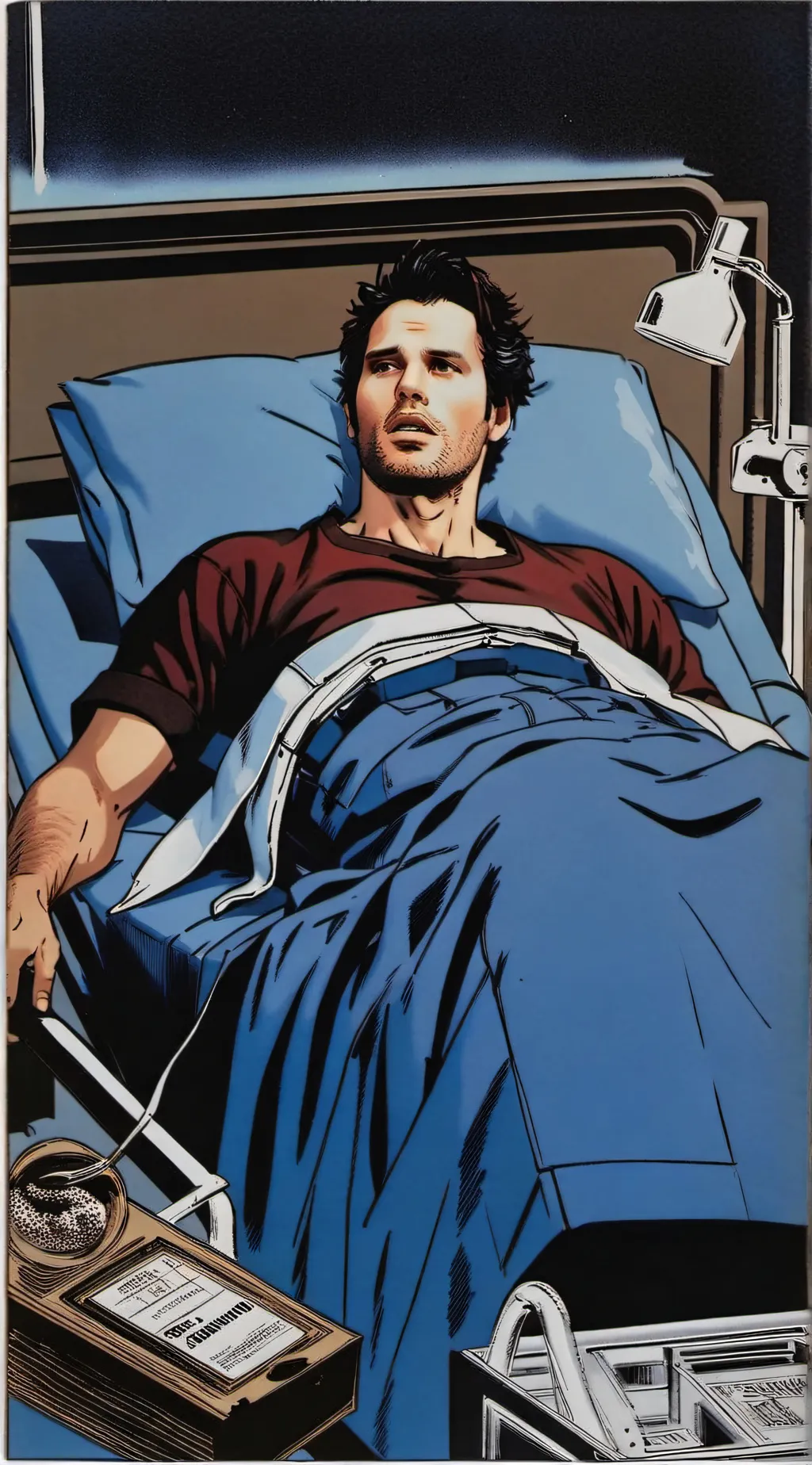 ai character: Bruce banner background