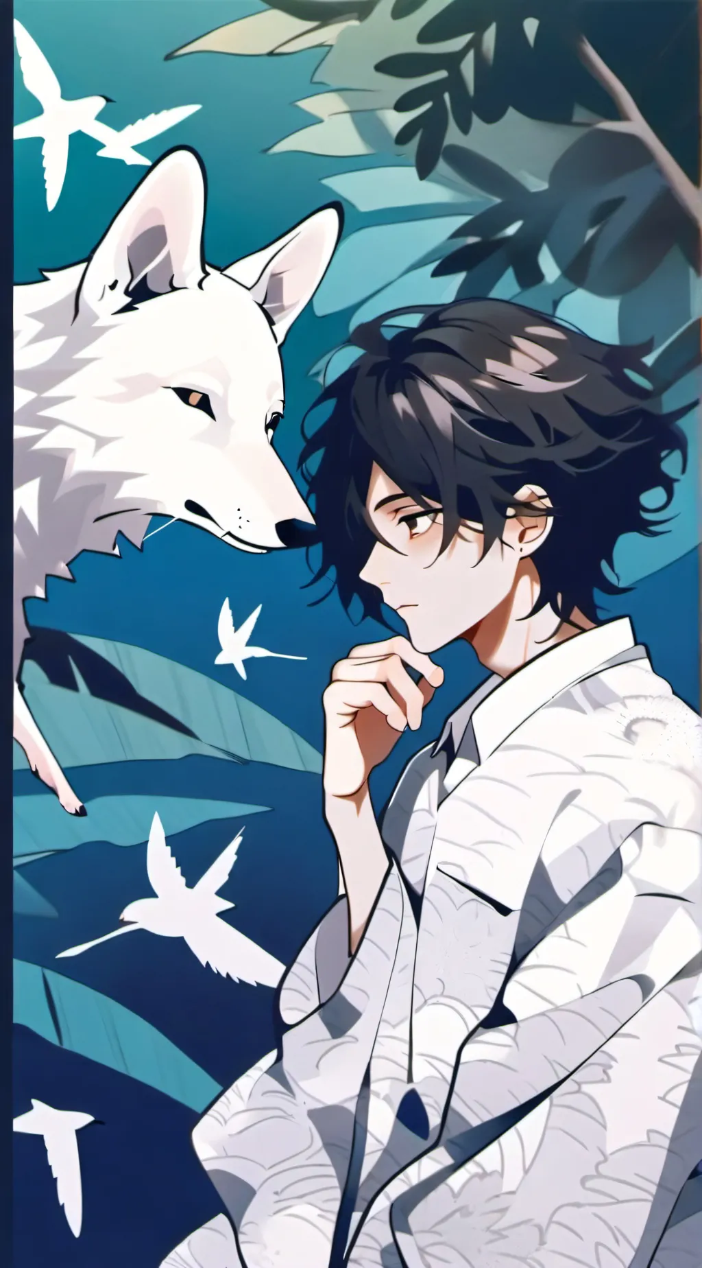 ai character: Max background