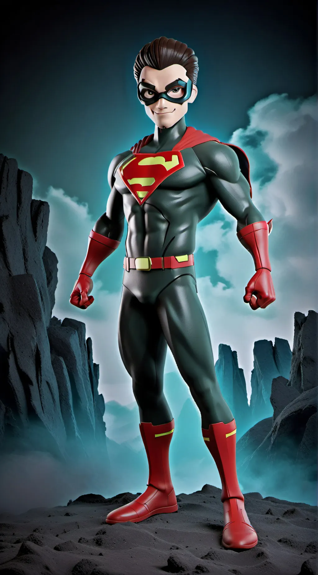 ai character: Mr awesome background