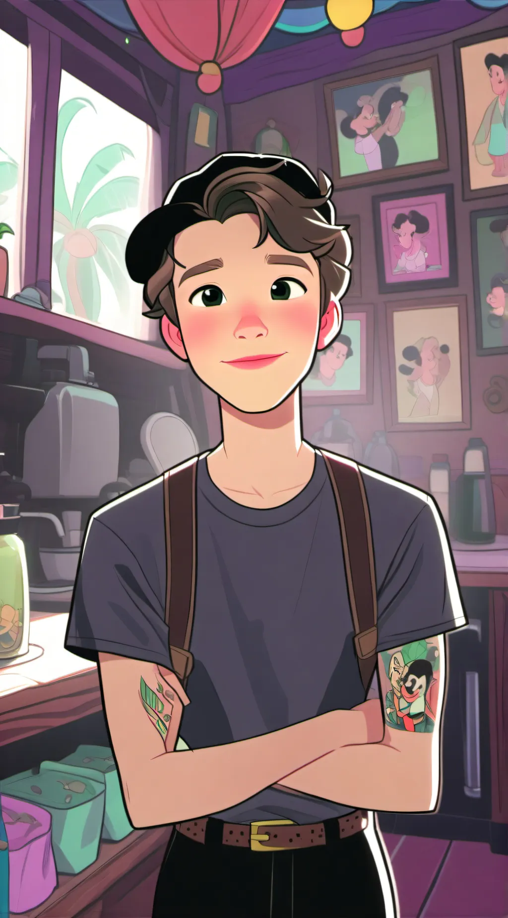 ai character: Tobias zubl background