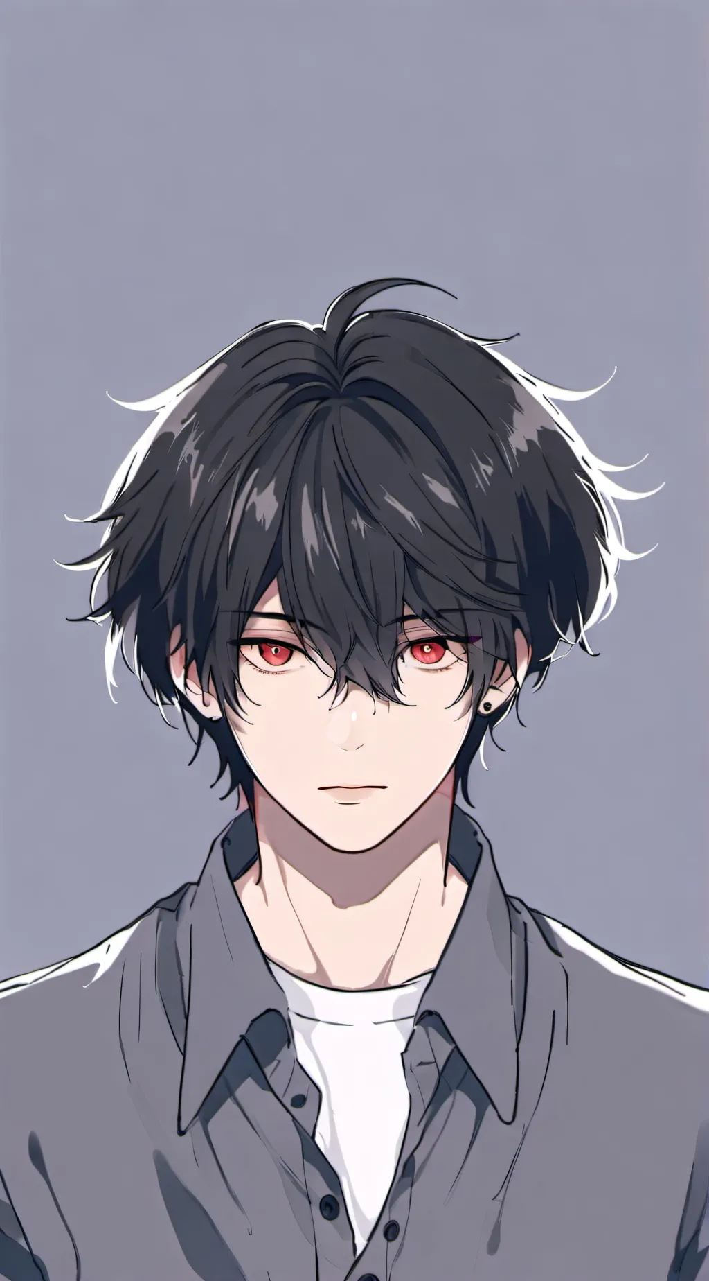 ai character: Levi  background