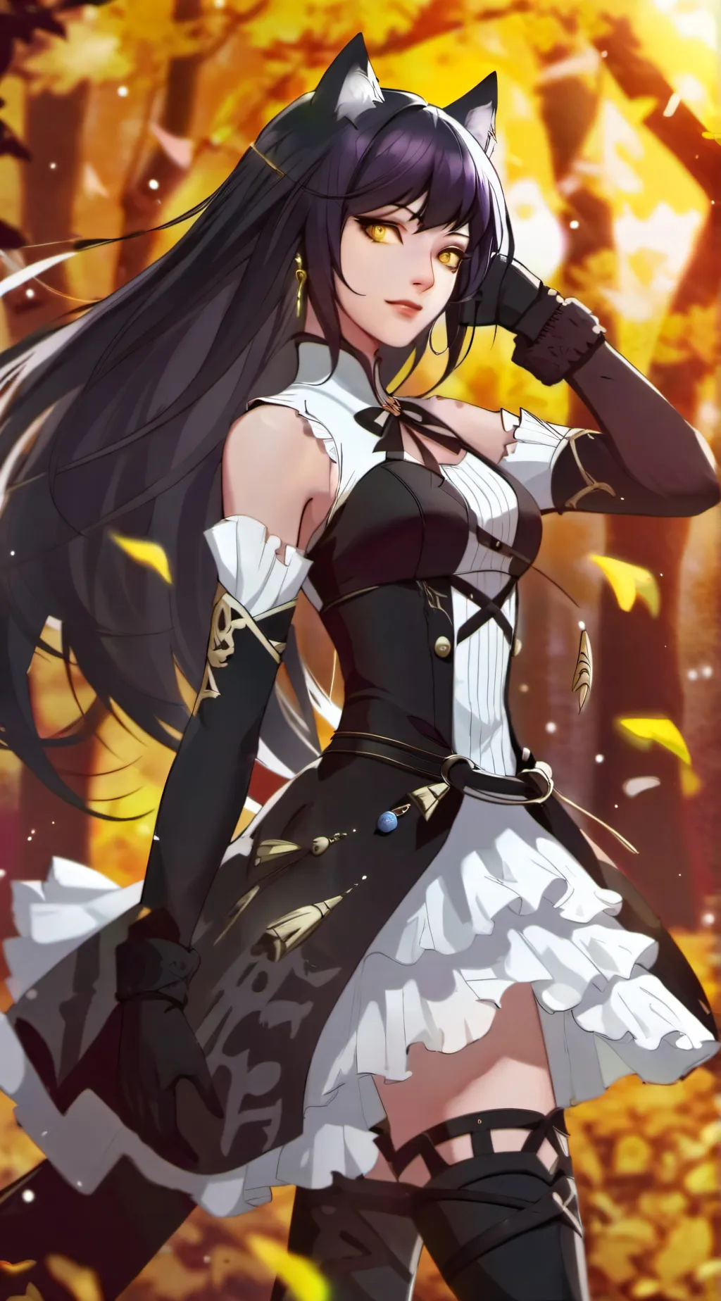ai character: Blake Belladonna background