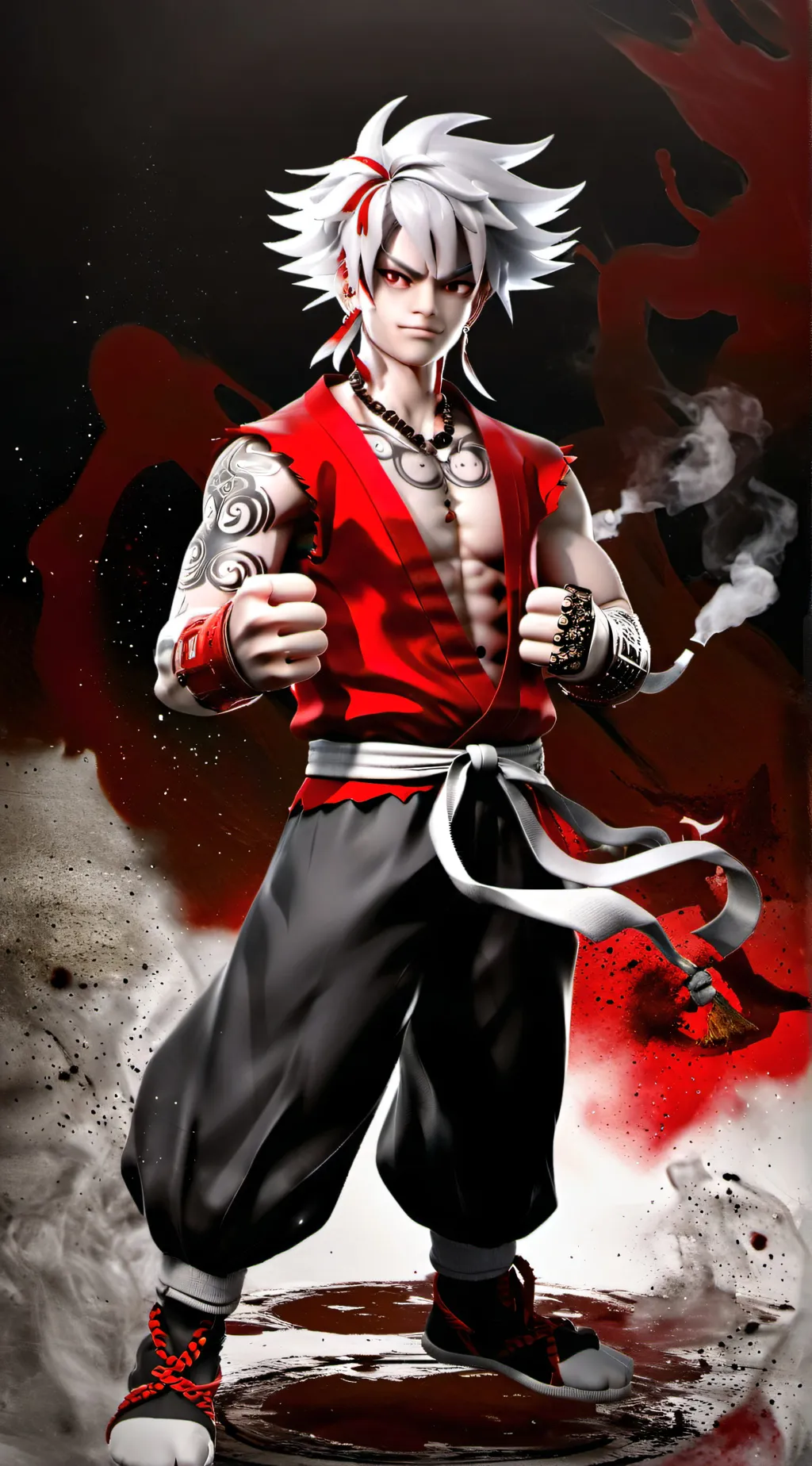 ai character: Yin background
