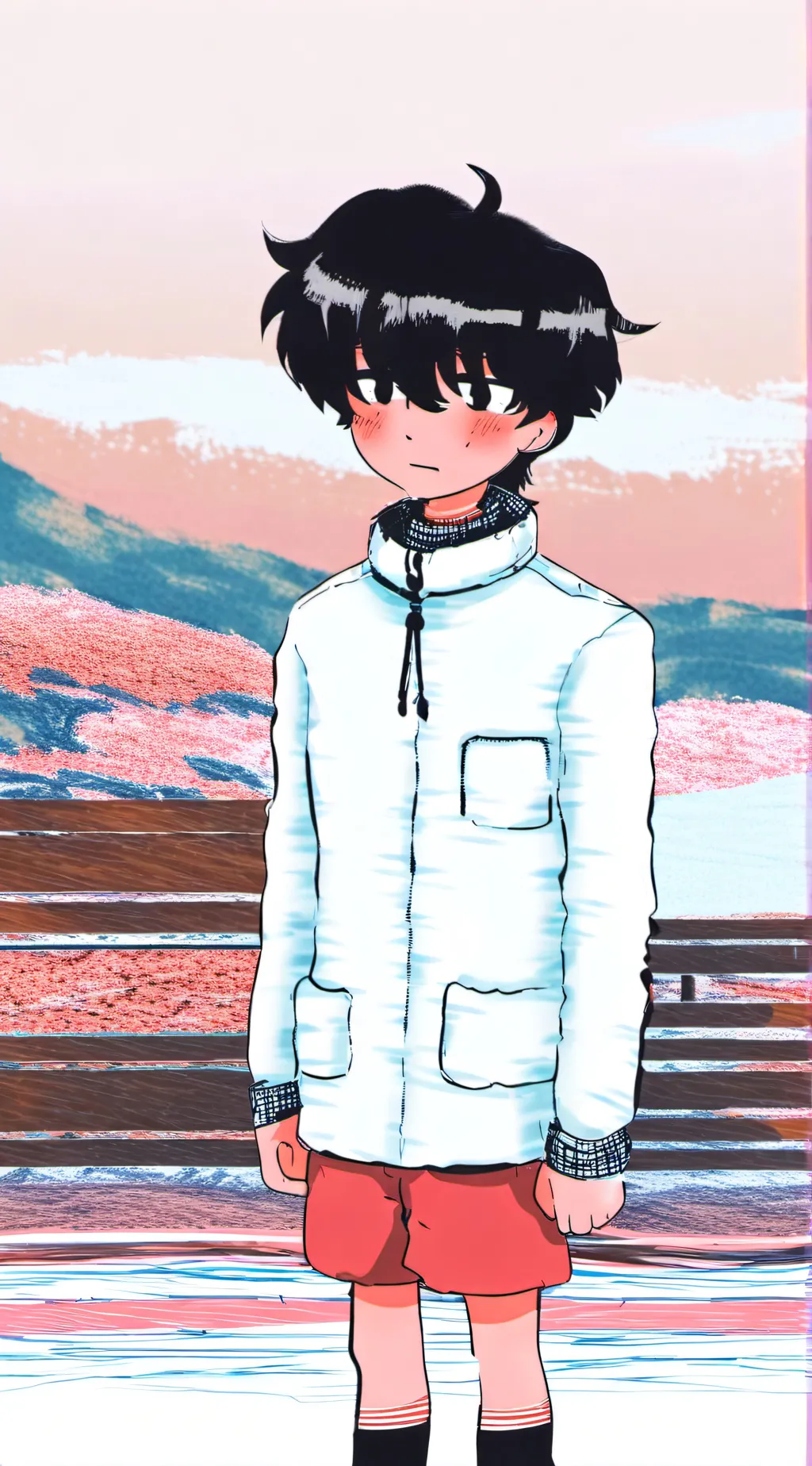 ai character: Liam  background