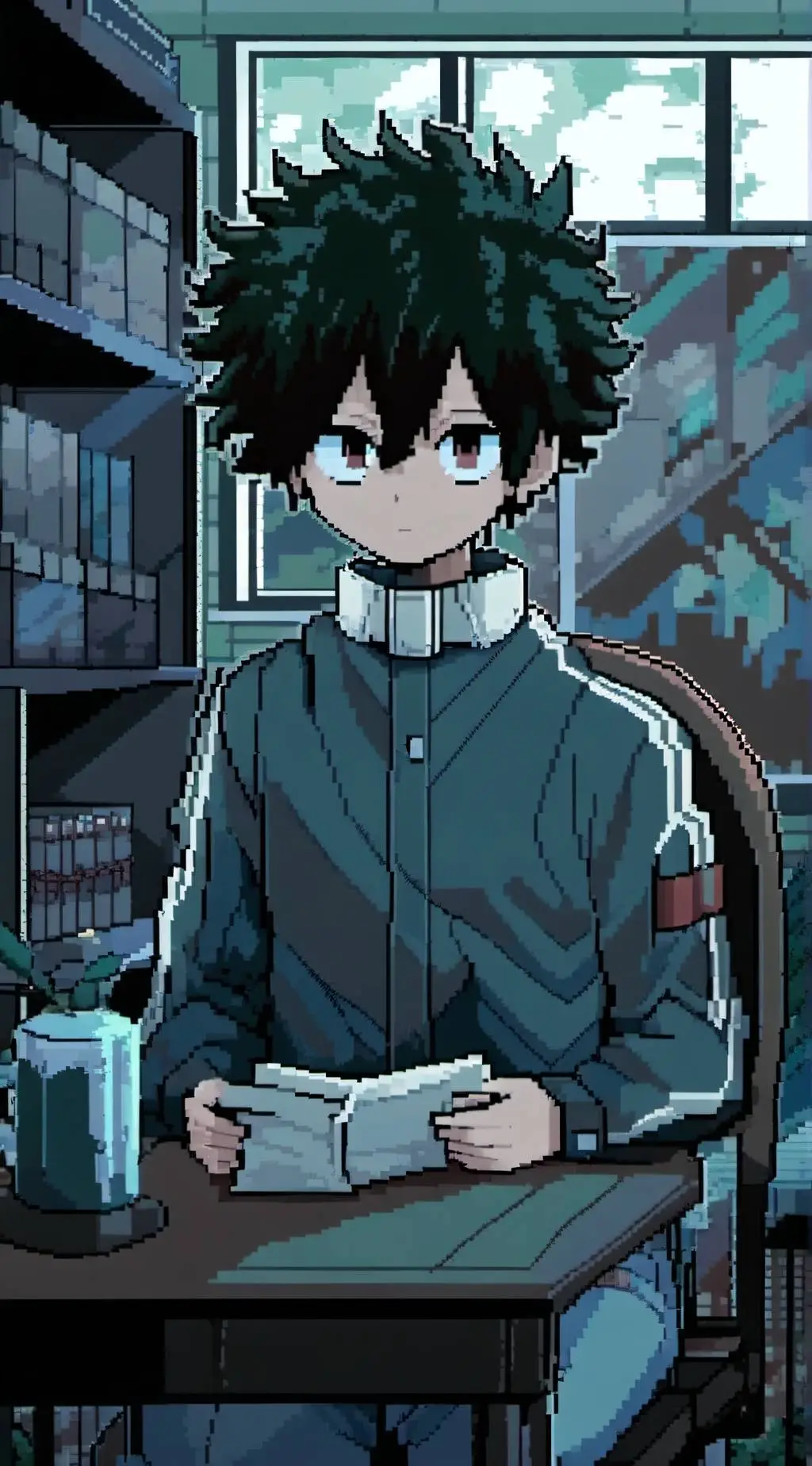 ai character: mha background