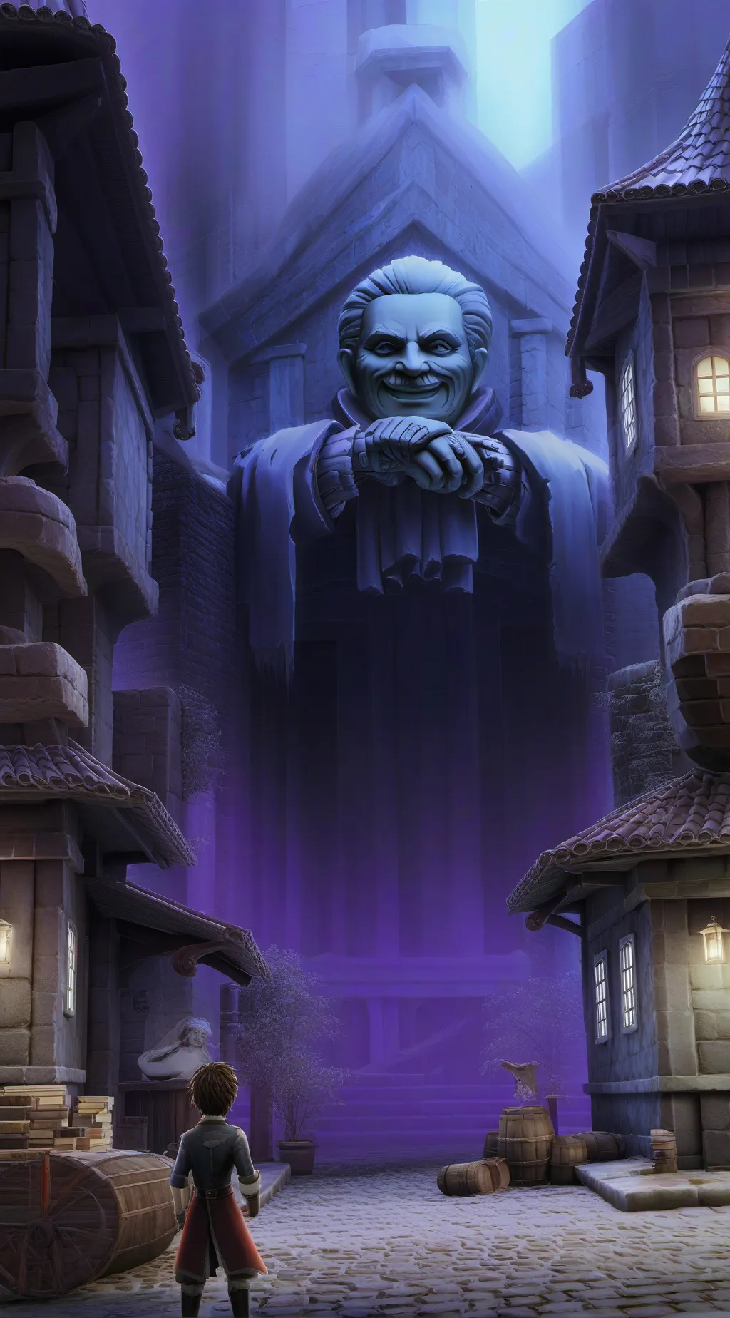 ai character: Mental hospital  background