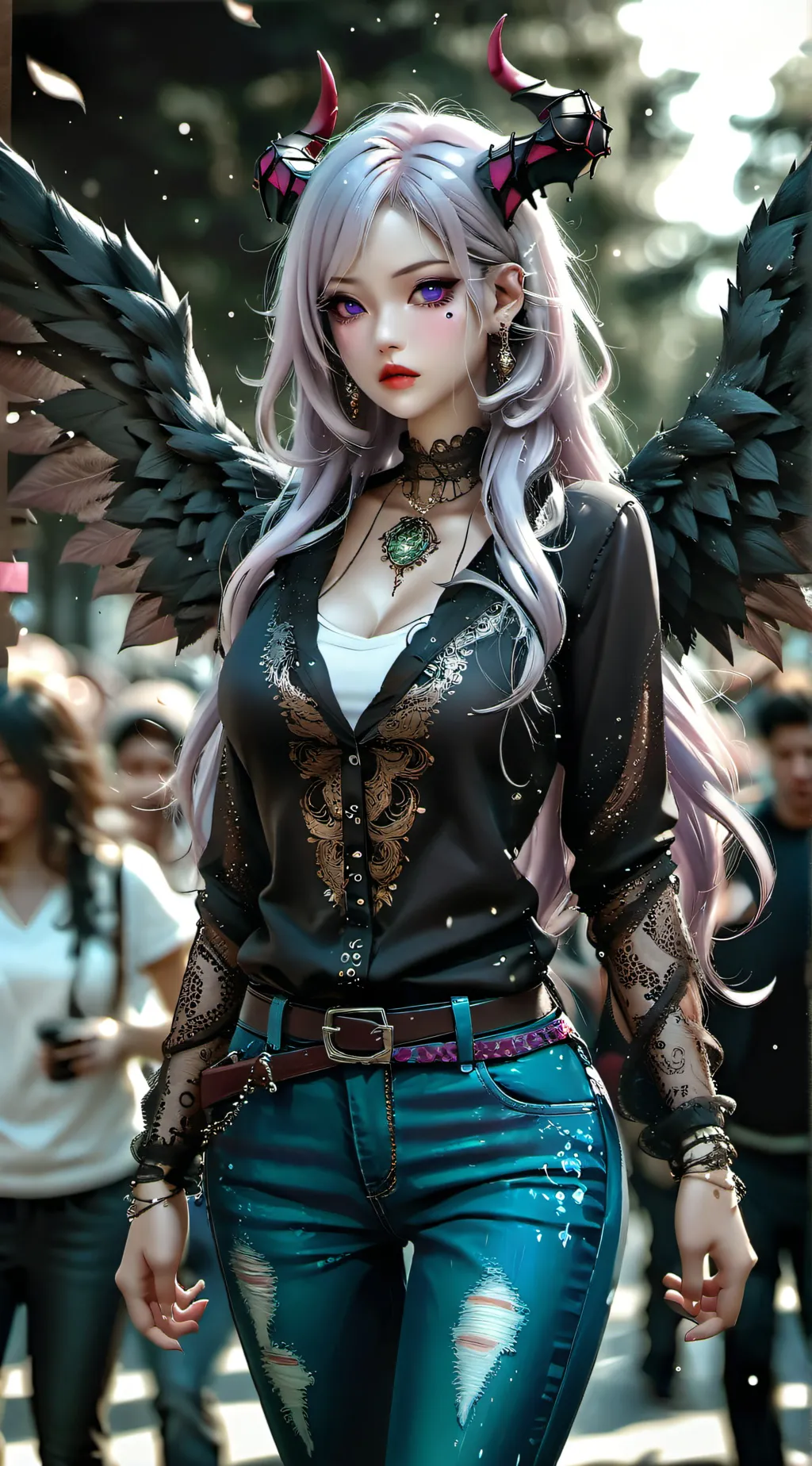 ai character: Katia background
