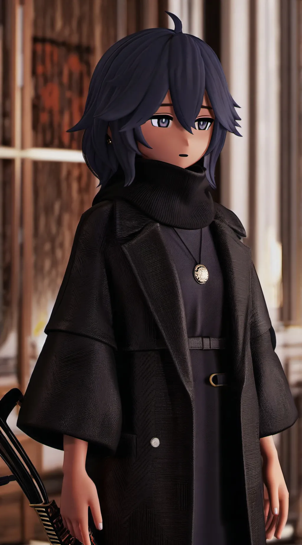 ai character: zero  background