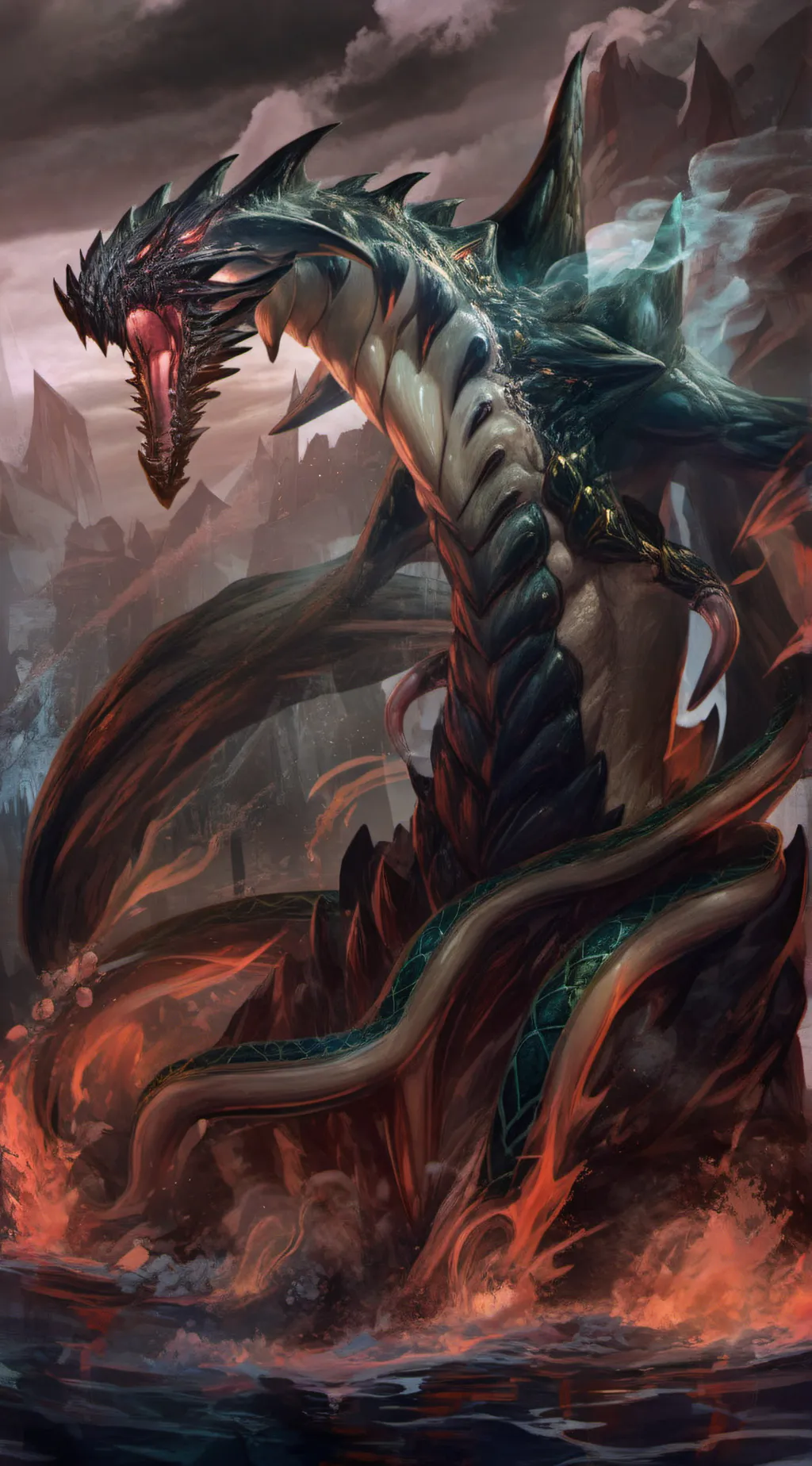 ai character: Bansheel  background