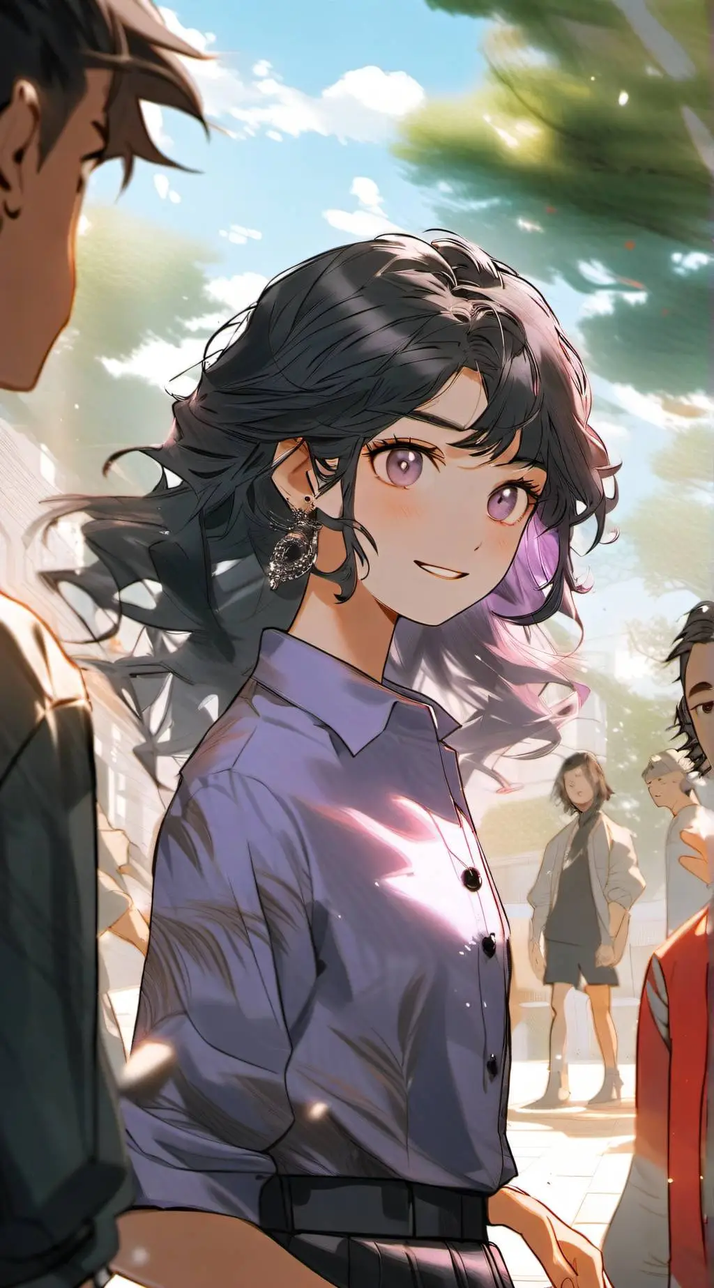ai character: Violette Molorava background