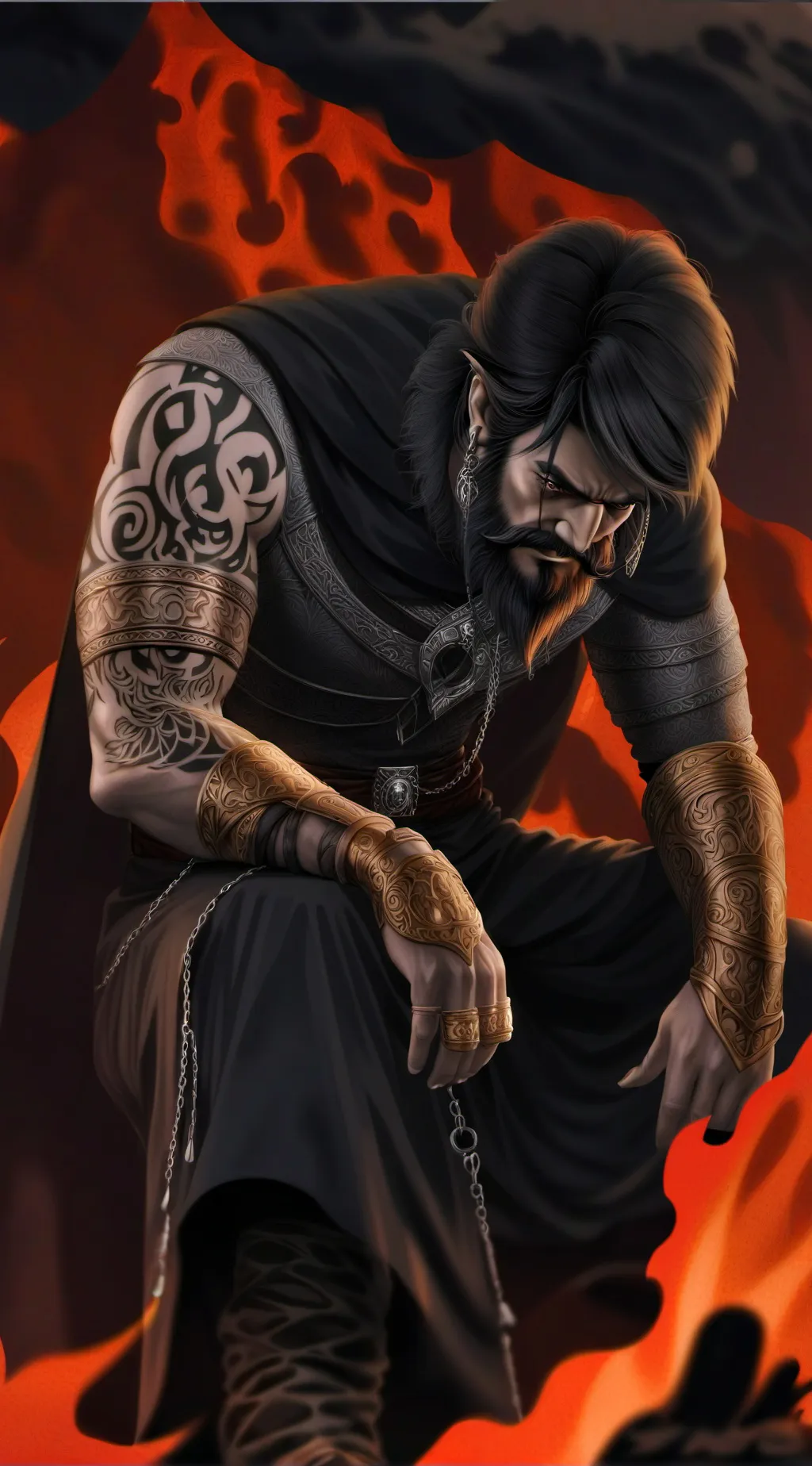 ai character: what am i background