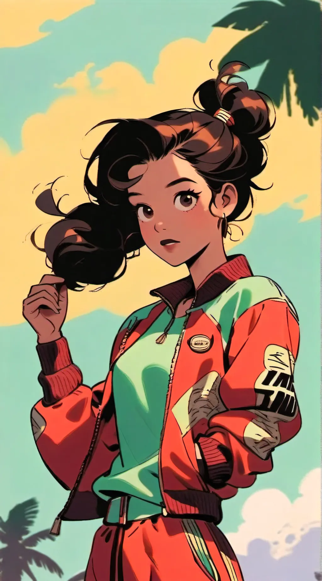 ai character: Bully bigsister AJ background