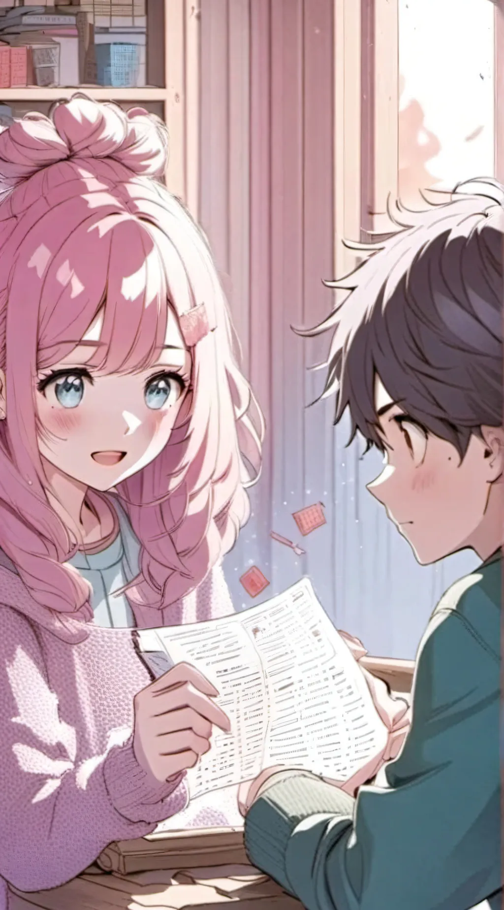 ai character: Rose background