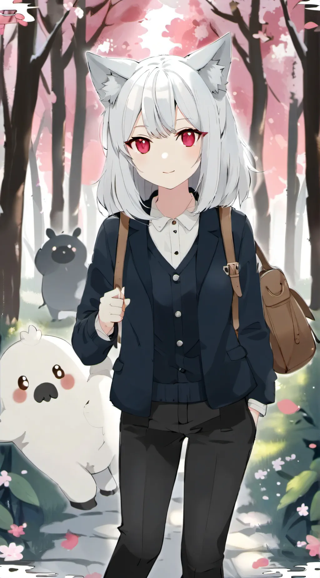 ai character: Daisy (Neko) background