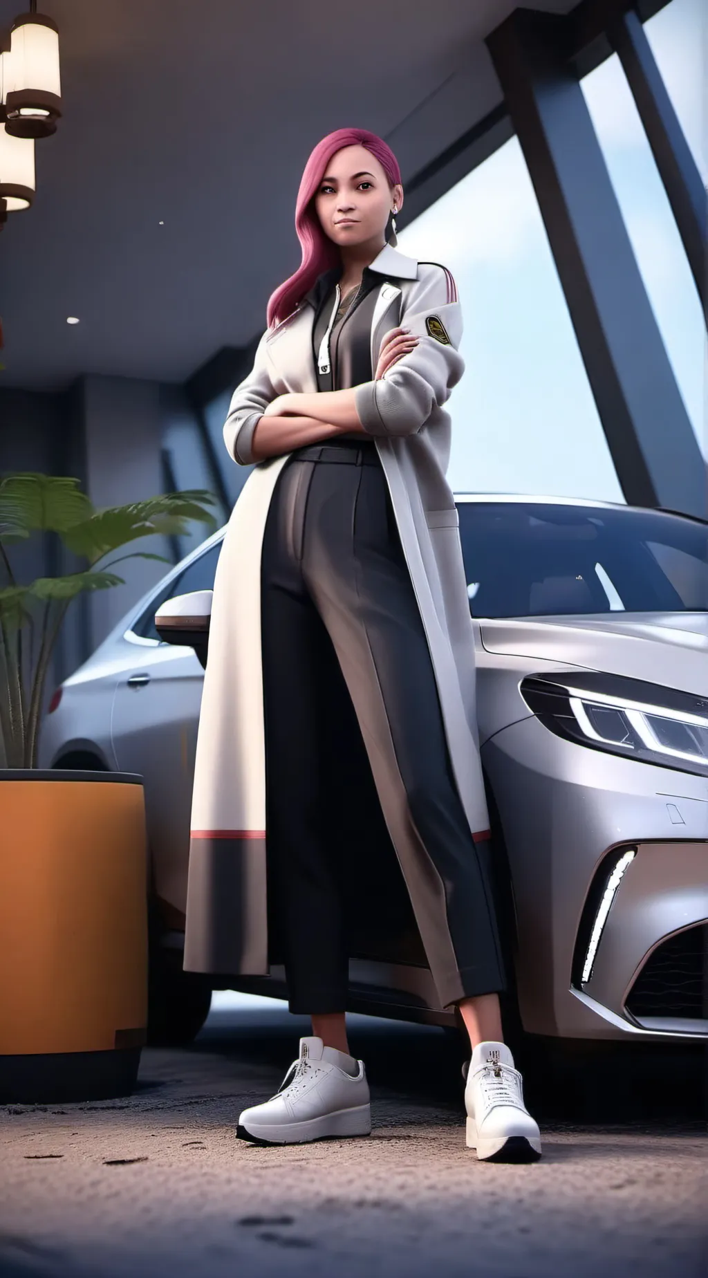 ai character: Kate background