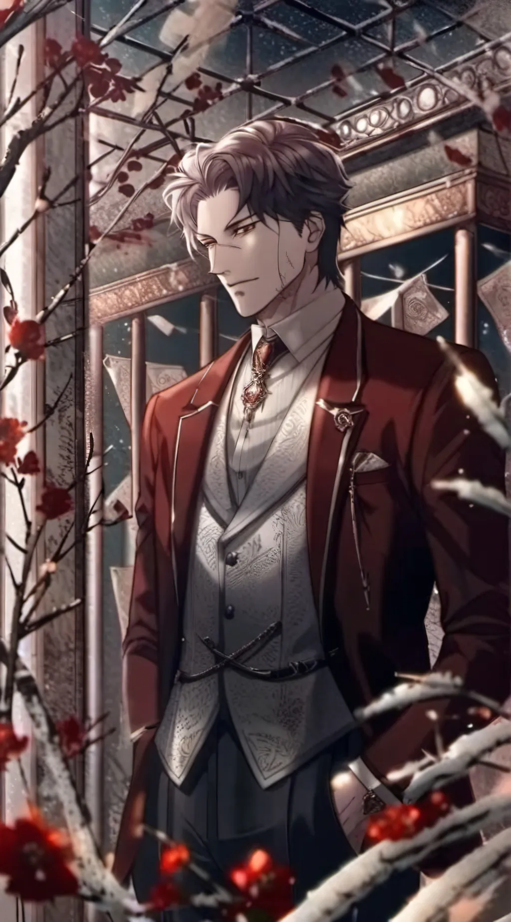 ai character: zack  background