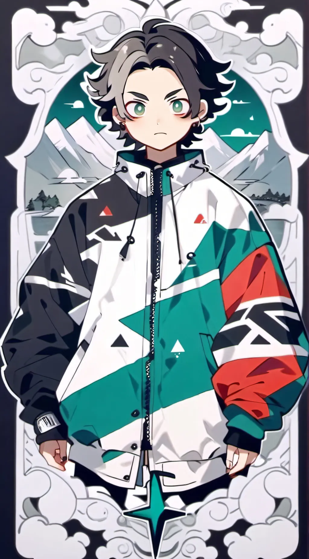 ai character: Aiden Angst(Jaiden background