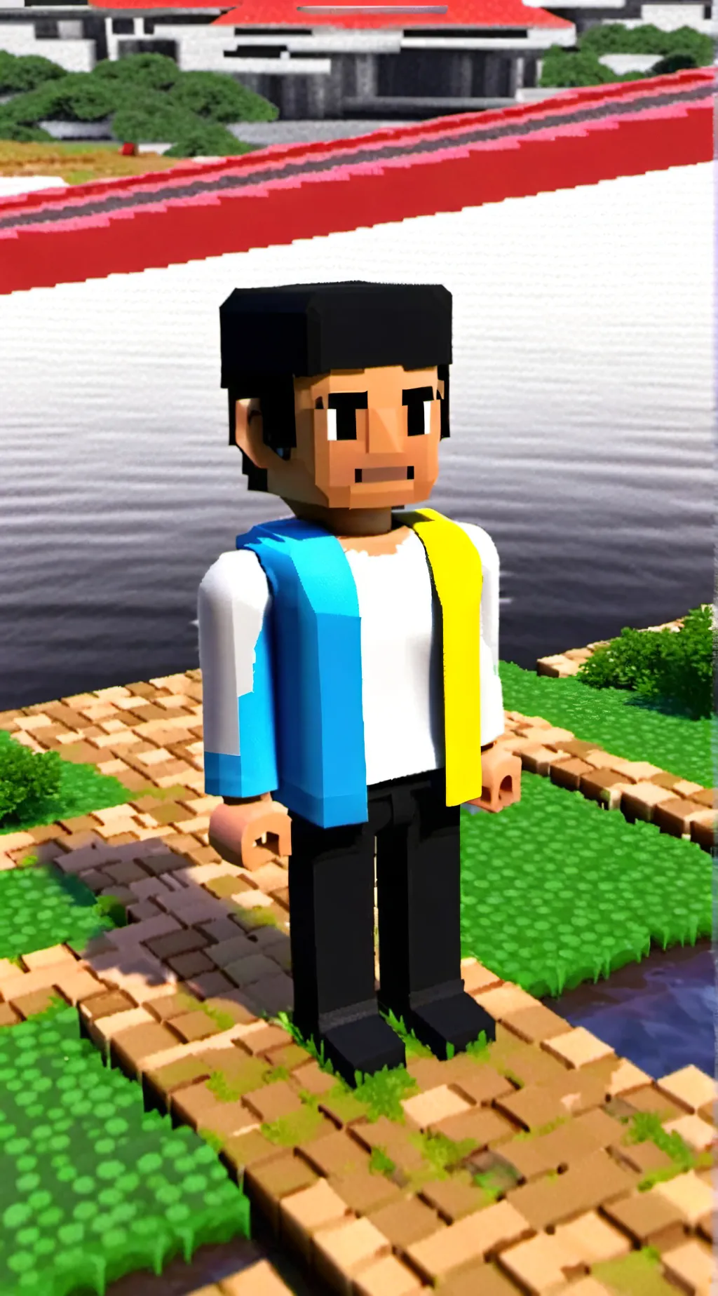 ai character: Steve background