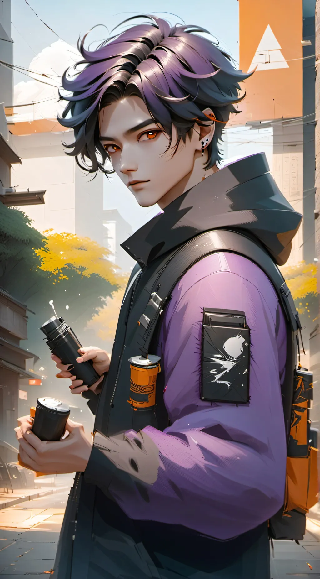 ai character: Colin background