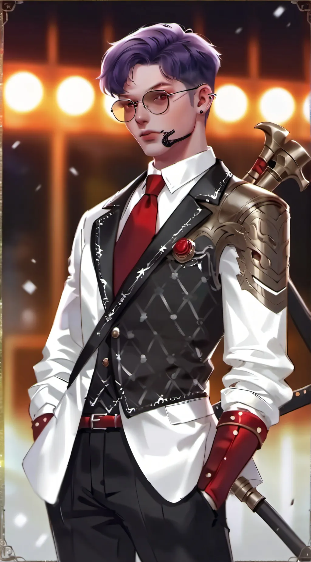 ai character: ty background