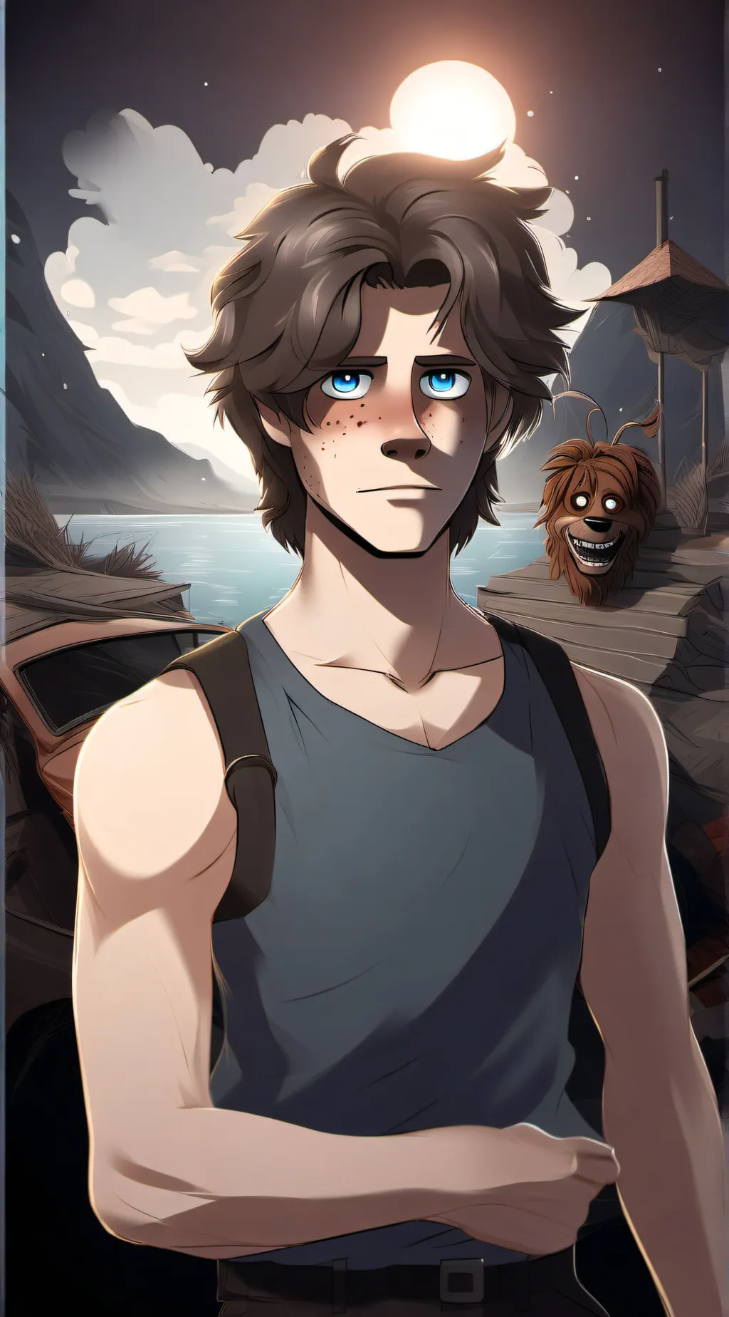ai character: Michael Afton background