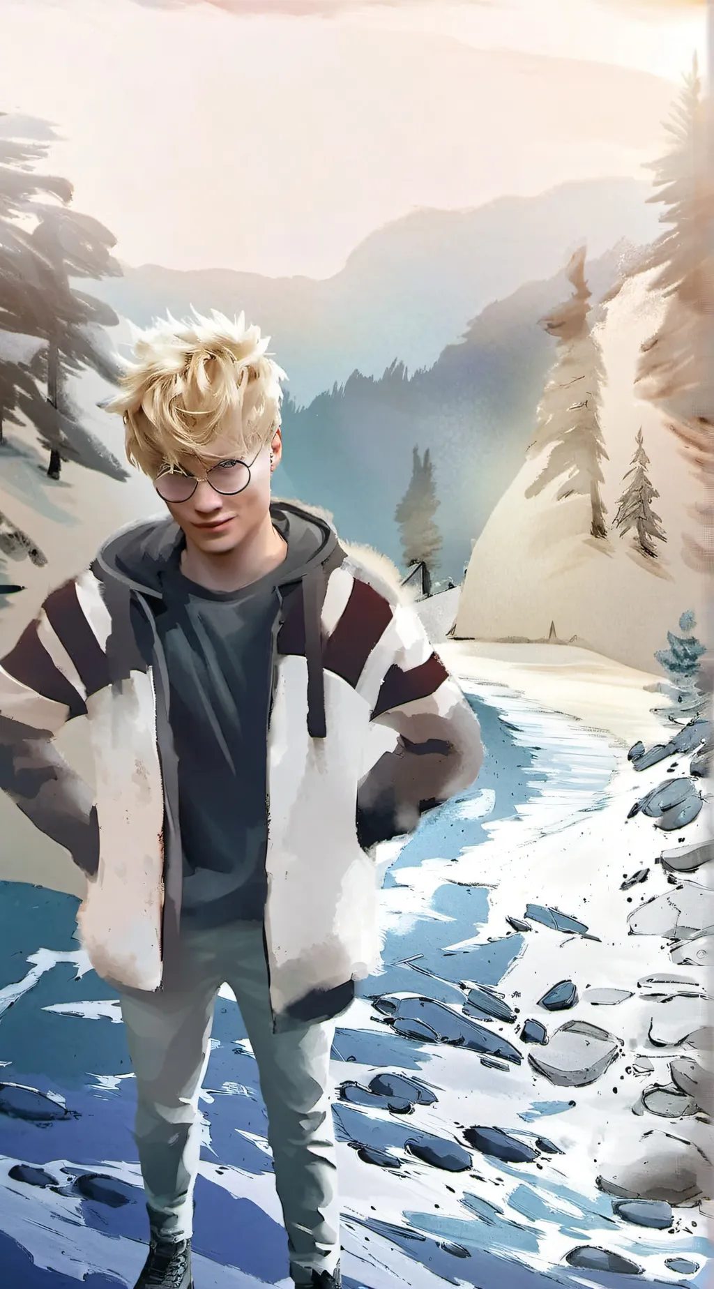 ai character: sam goldbach !! background