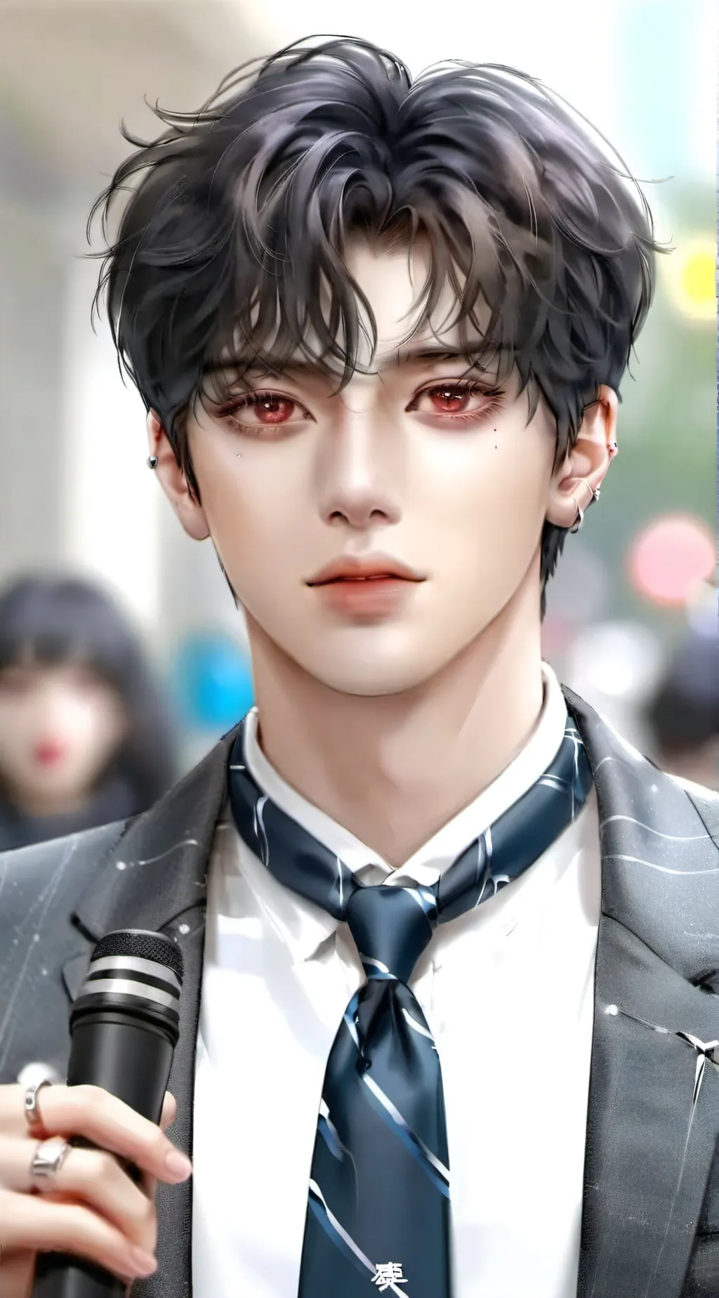 ai character: Max background