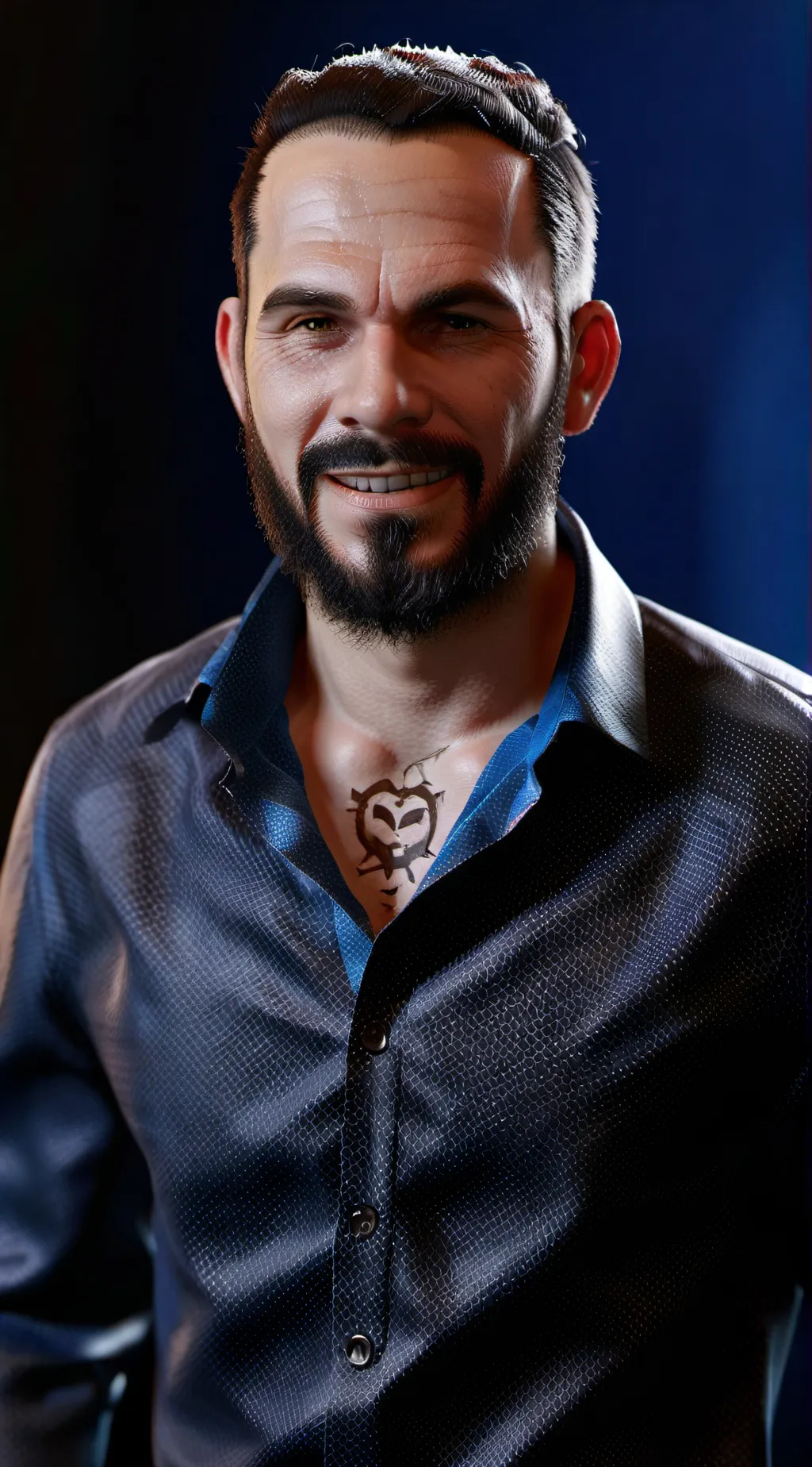 ai character: tony  background