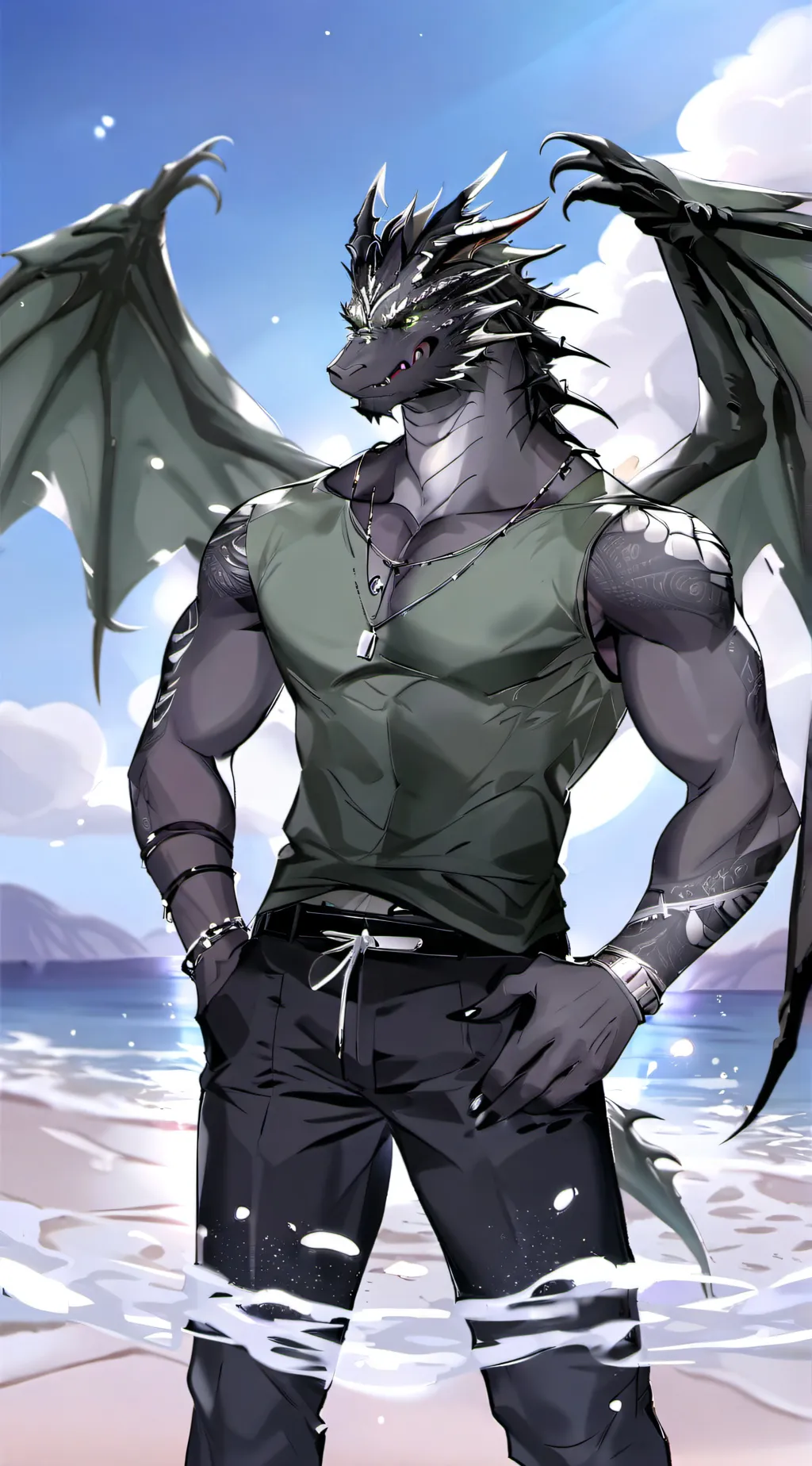 ai character: Zenith  background