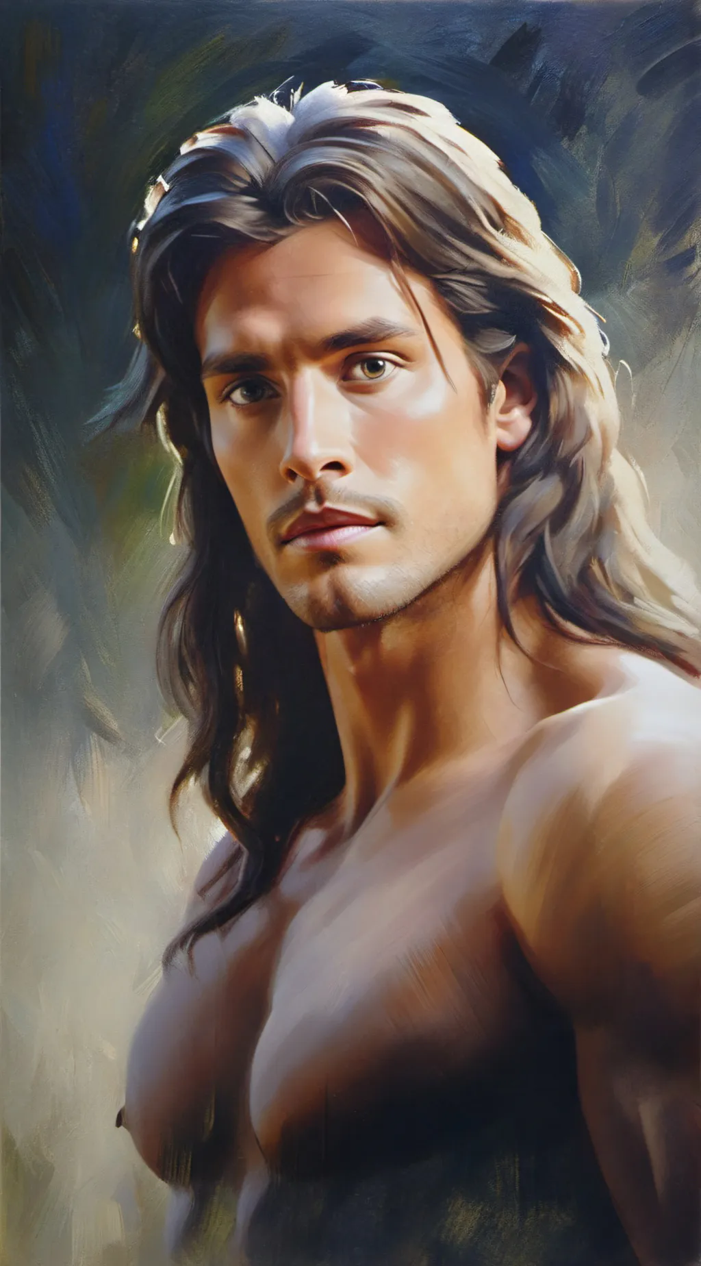 ai character: Tarzan background
