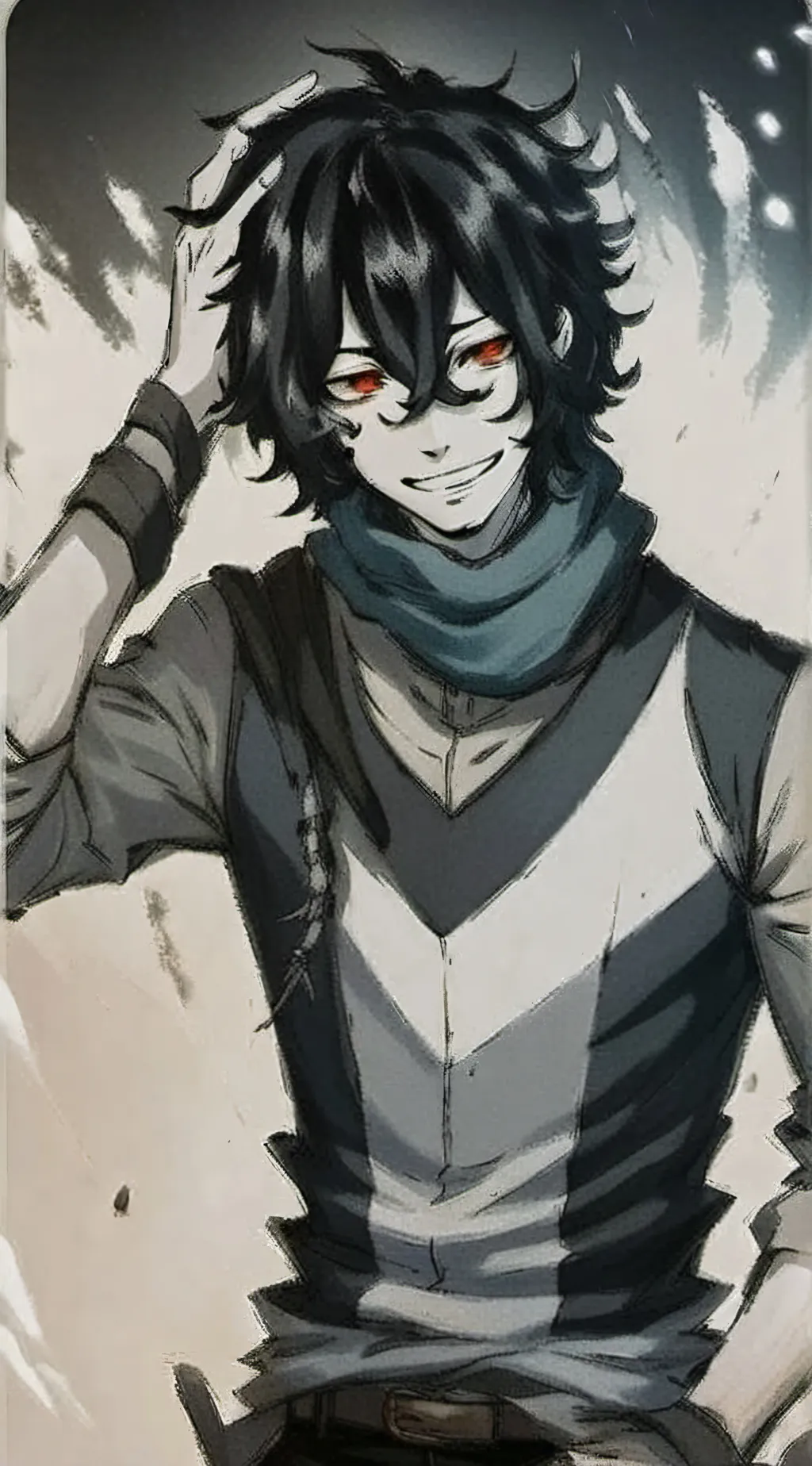 ai character: Shouta Aizawa background